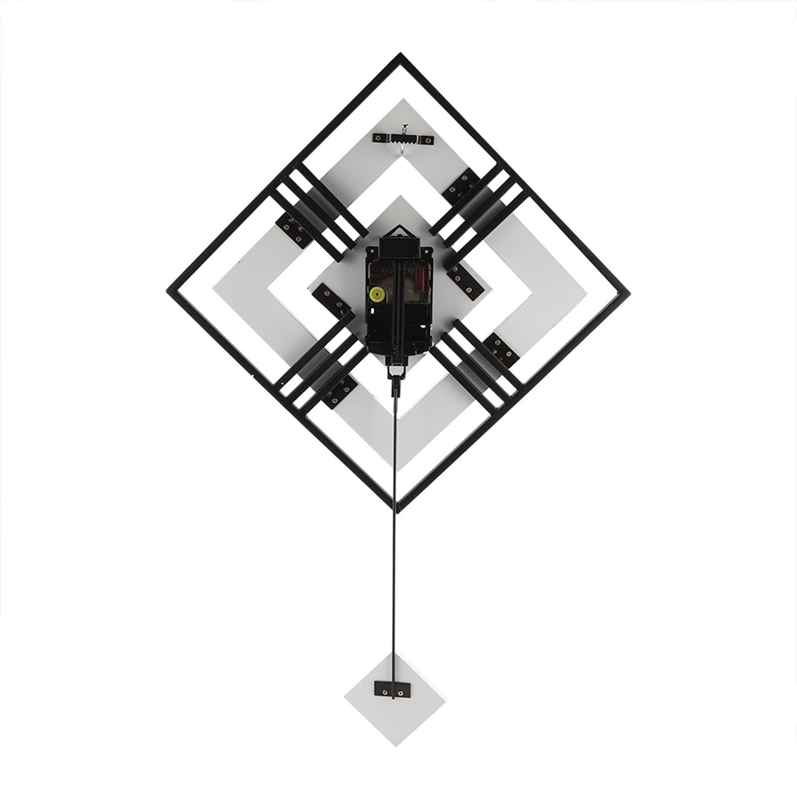 Modern Wall Mounted Clock Pendulum Hanging Clock Home Office Decor view 8