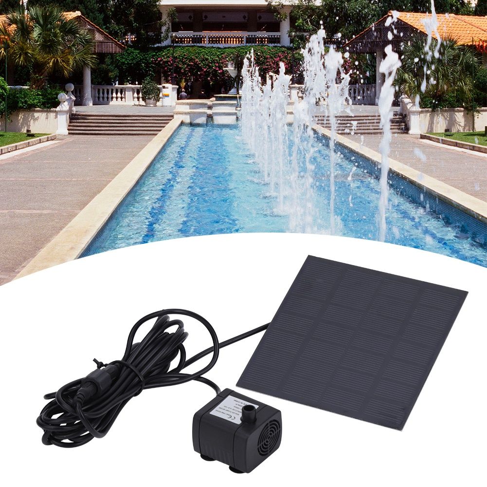 1.4W Miniature BrushLess Aquarium Fountain Pond Solar Submersible Water Pump