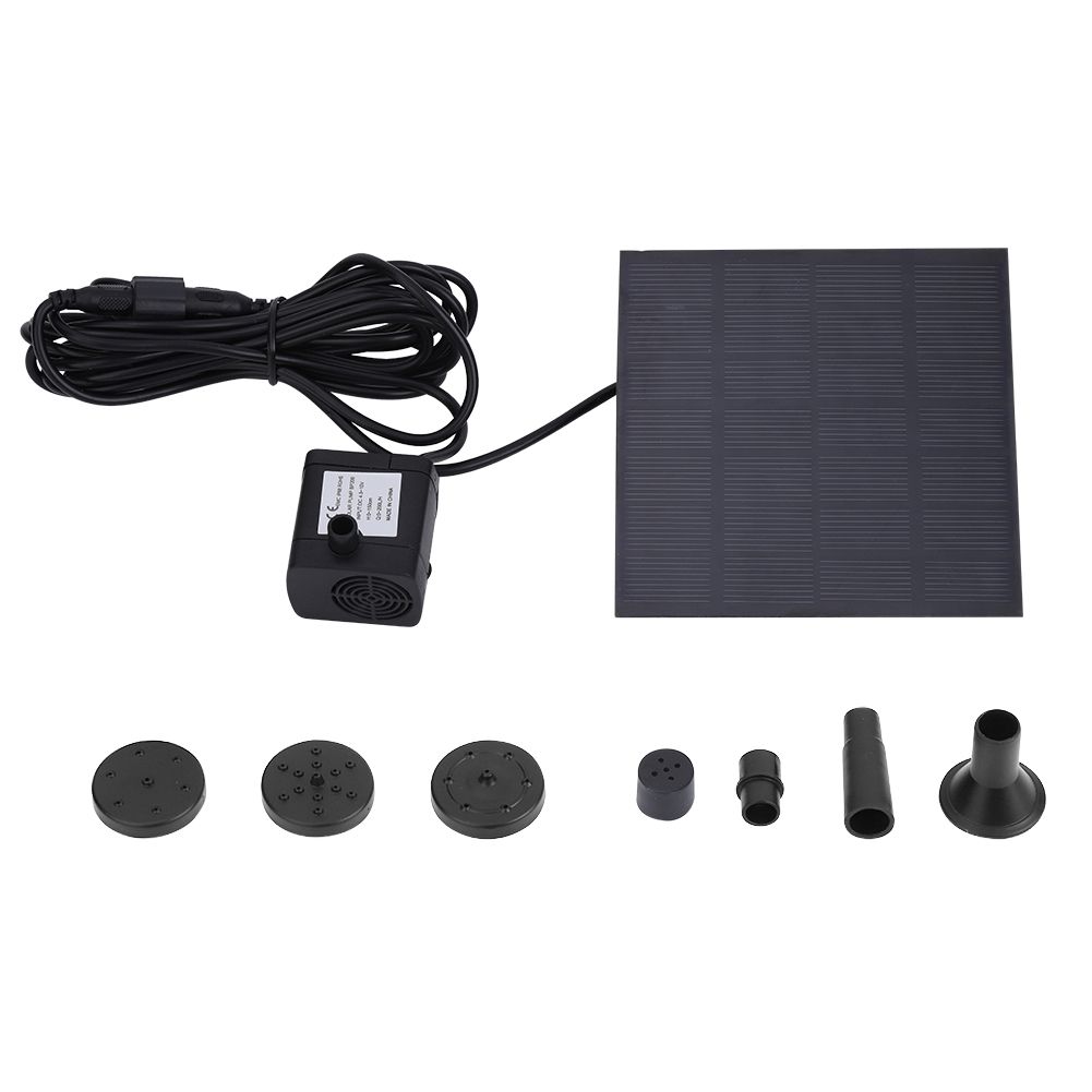 1.4W Miniature BrushLess Aquarium Fountain Pond Solar Submersible Water Pump view 2