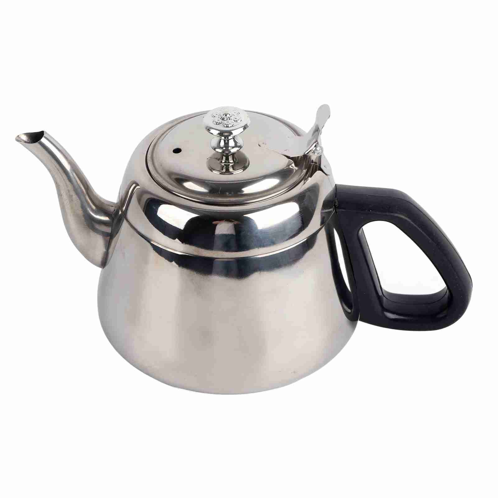 1.5l Stainless Steel StovE Top Teapot Coffee Pot Teaware Hot Water Kettle with view 2