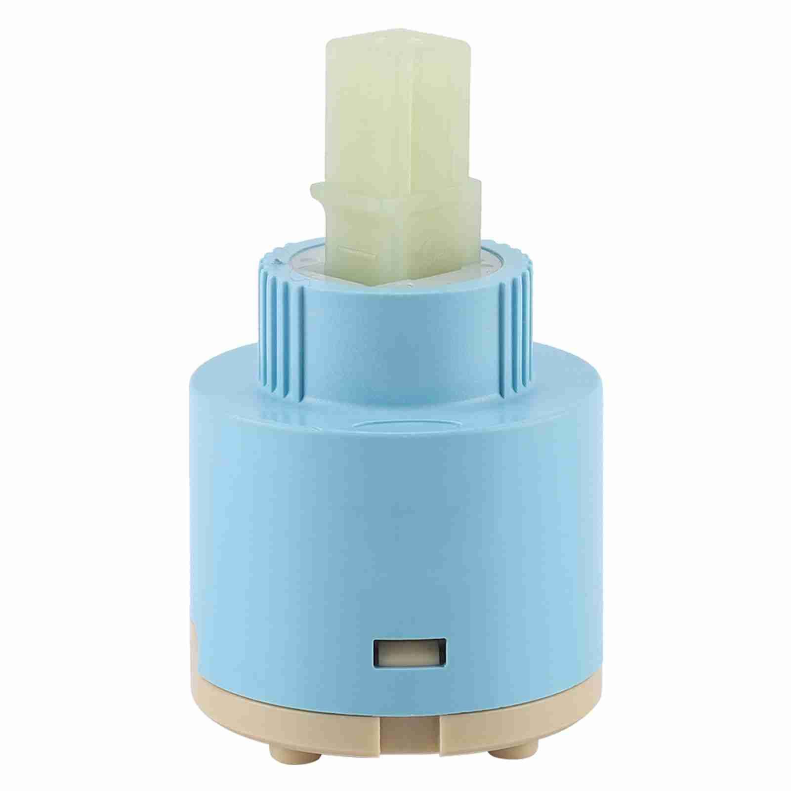 40mm Ceramic Cartridge Water Mixer Tap Inner Control Faucet Valve ABS Blue view 2