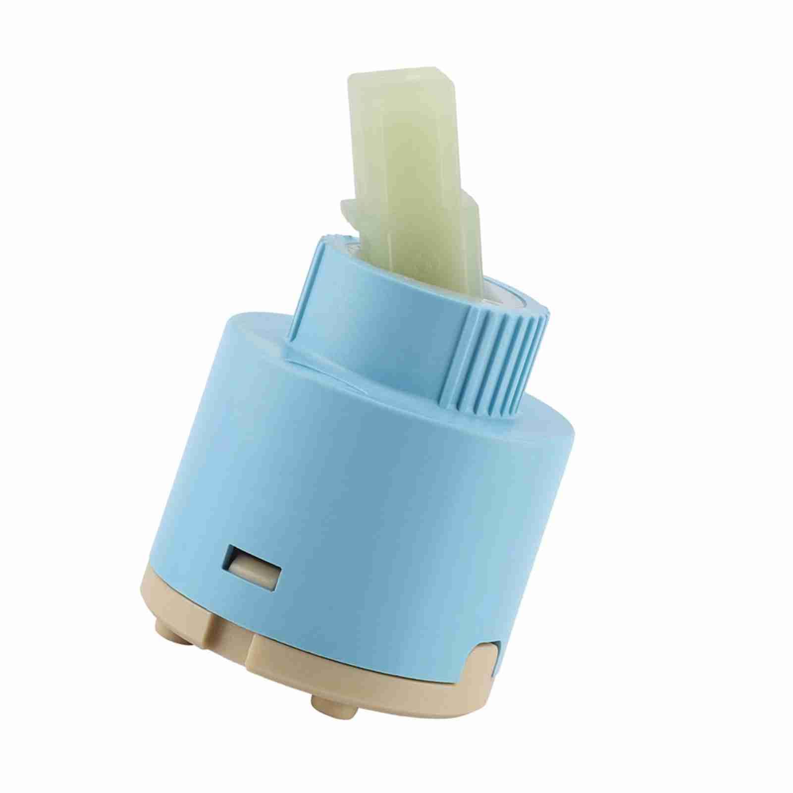 40mm Ceramic Cartridge Water Mixer Tap Inner Control Faucet Valve ABS Blue view 3