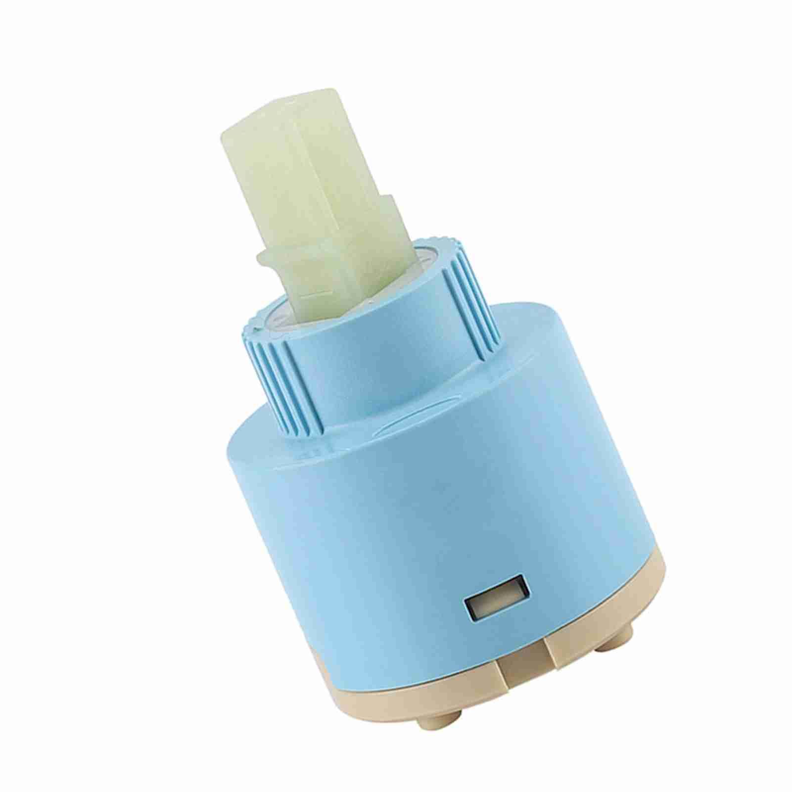 40mm Ceramic Cartridge Water Mixer Tap Inner Control Faucet Valve ABS Blue view 4