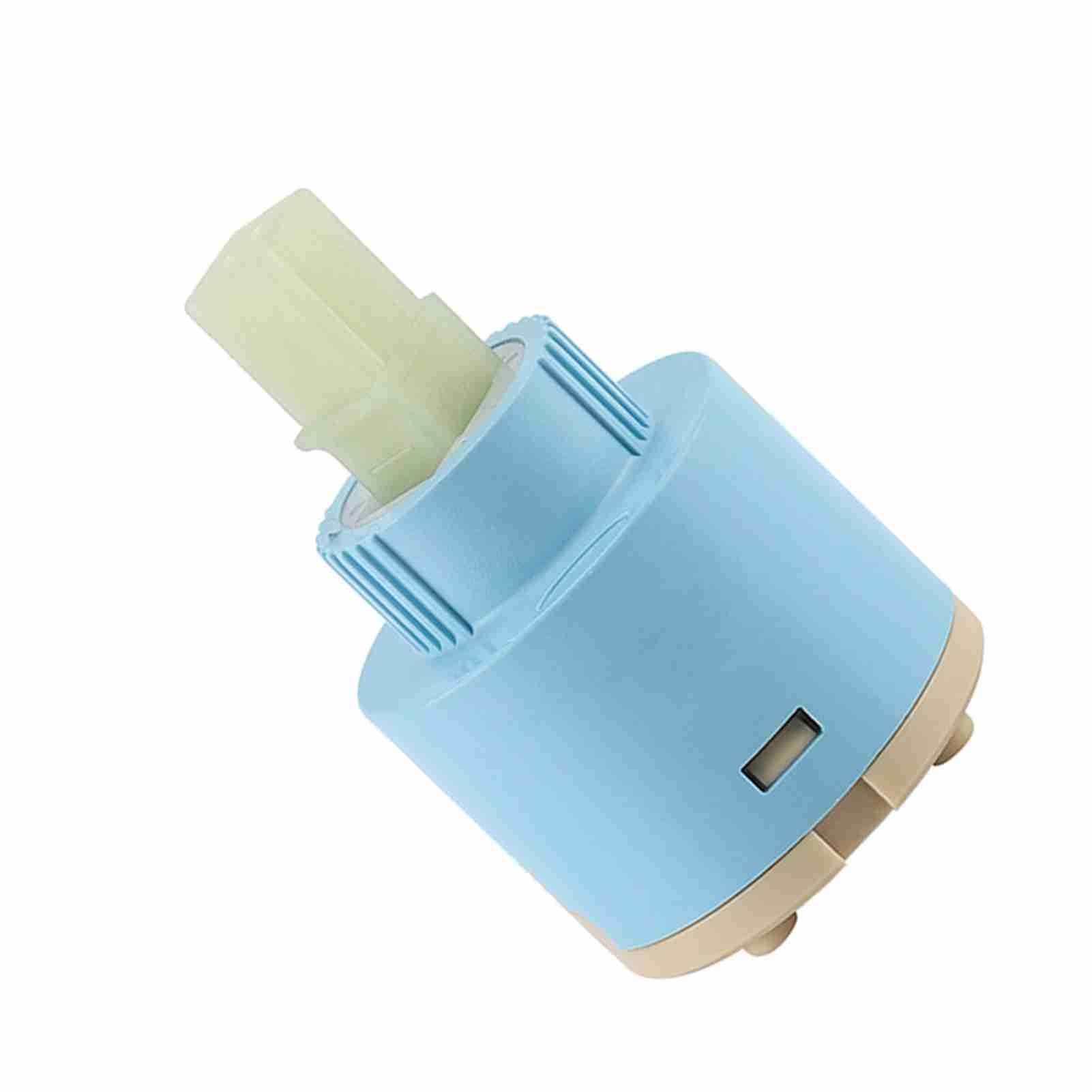 40mm Ceramic Cartridge Water Mixer Tap Inner Control Faucet Valve ABS Blue view 5