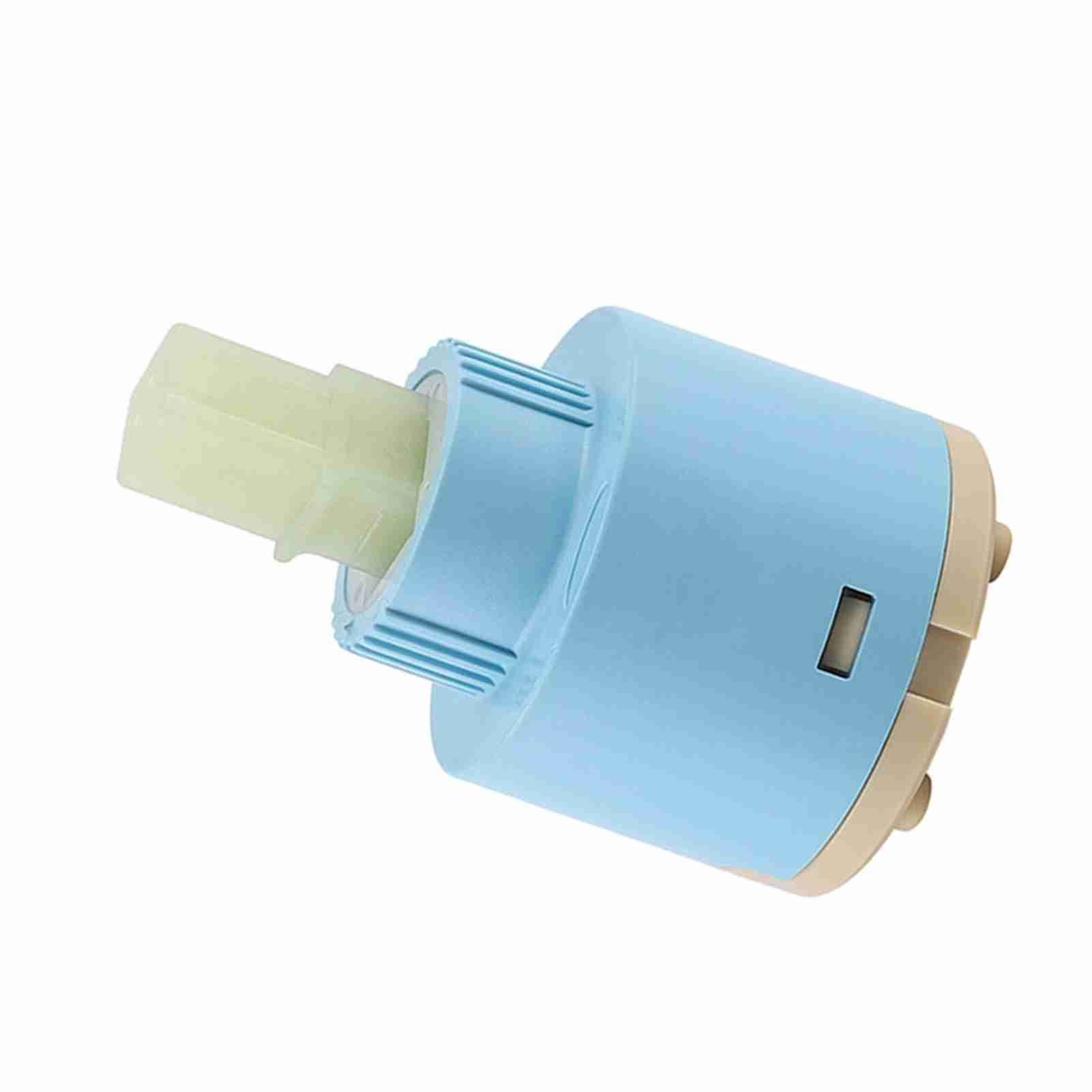 40mm Ceramic Cartridge Water Mixer Tap Inner Control Faucet Valve ABS Blue view 6
