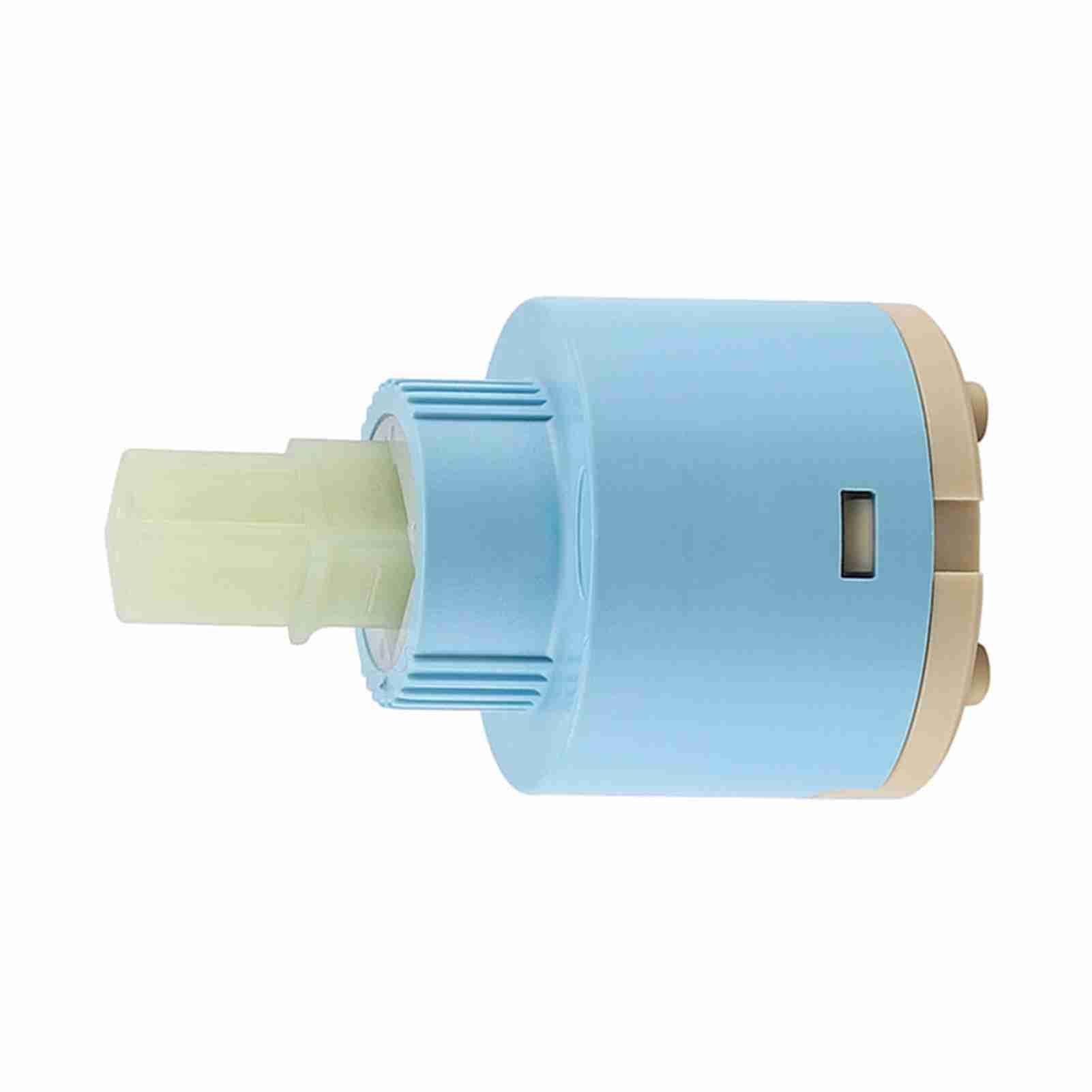 40mm Ceramic Cartridge Water Mixer Tap Inner Control Faucet Valve ABS Blue view 7