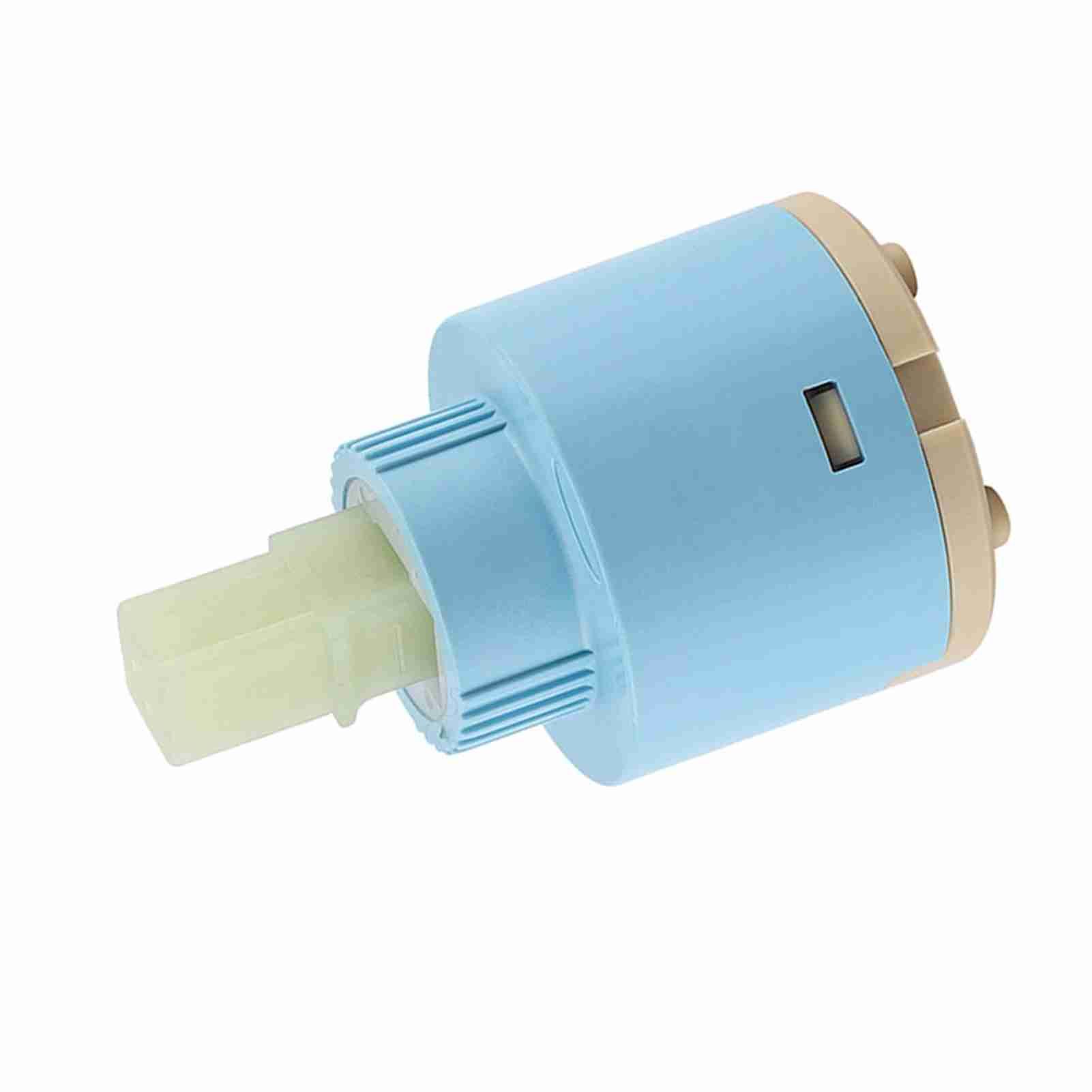 40mm Ceramic Cartridge Water Mixer Tap Inner Control Faucet Valve ABS Blue view 8
