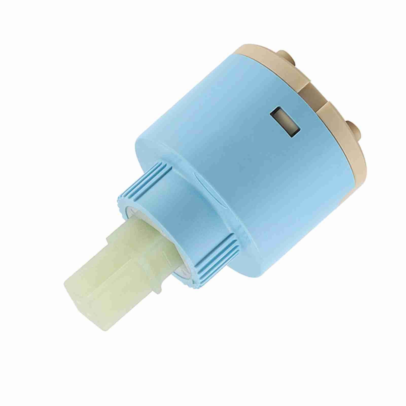 40mm Ceramic Cartridge Water Mixer Tap Inner Control Faucet Valve ABS Blue view 9