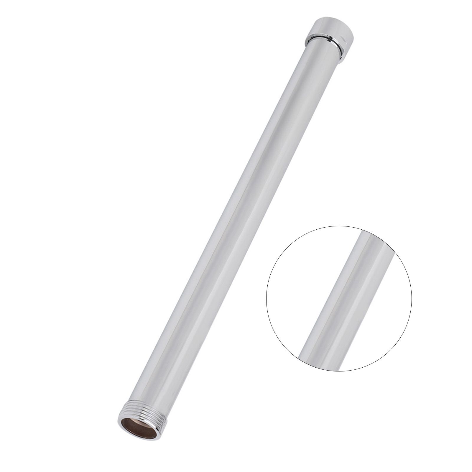 25mm Diameter Copper Electroplating Shower Extension Tube Arm Pipe Bathroom view 10
