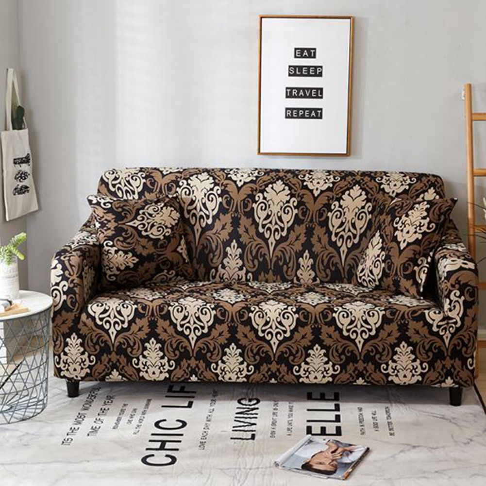 Waterproof Elastic Dustproof Slipcover Sofa Cover Cushion Protector (For 3 view 3