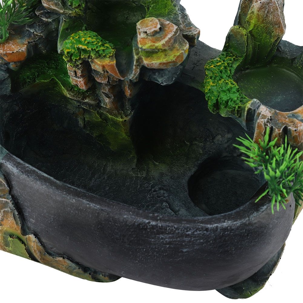 Mini Waterfall Desktop Fountain Zen Meditation Waterfall view 12