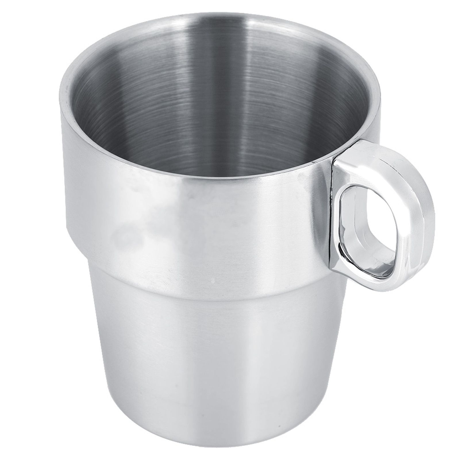 Stainless Steel Cups Water Beer Coffee Drinking Cup with Grip Handle view 10
