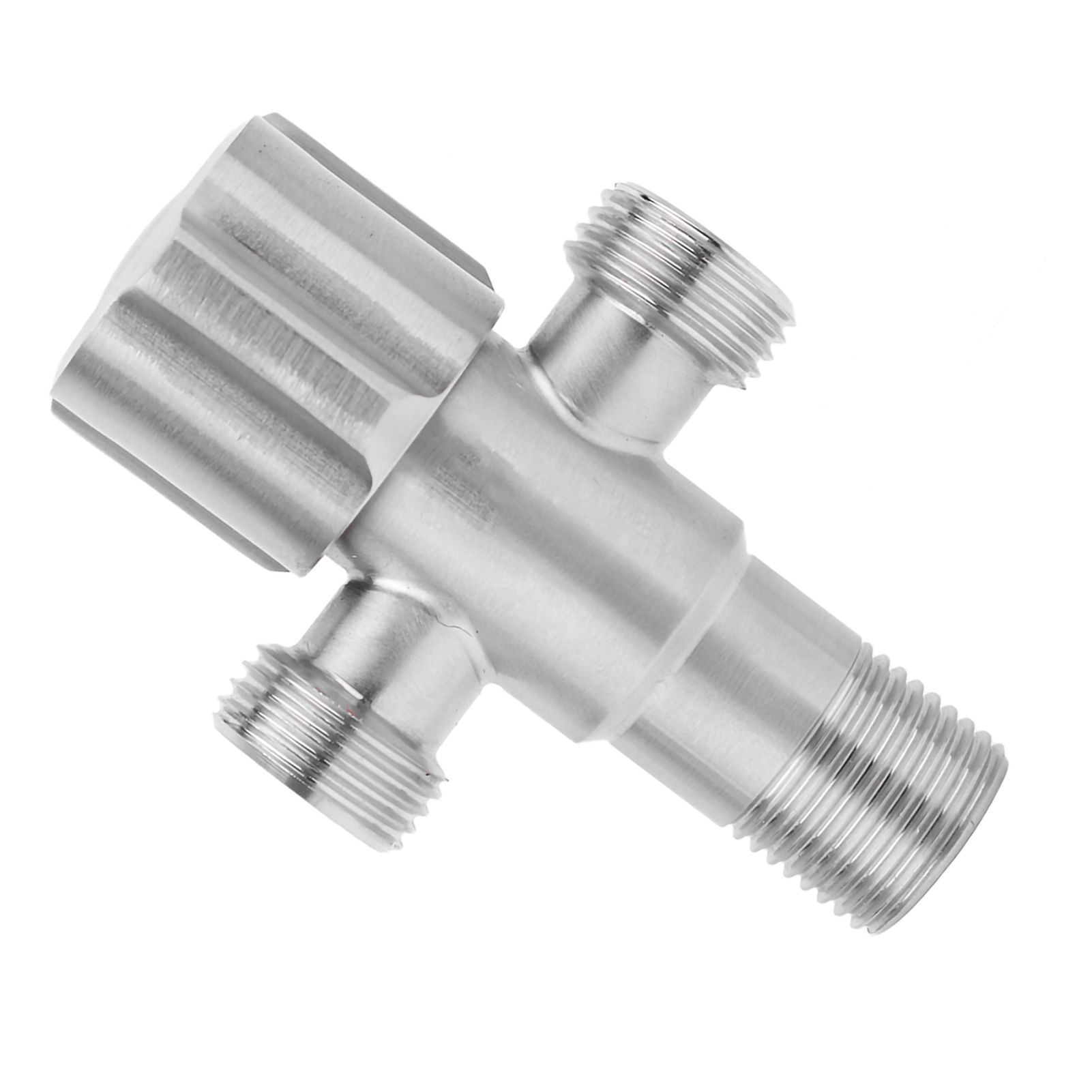 G1/2" Stainless Steel Bathroom Kitchen Faucet Angle Valve Water Stop Valve 1 view 8
