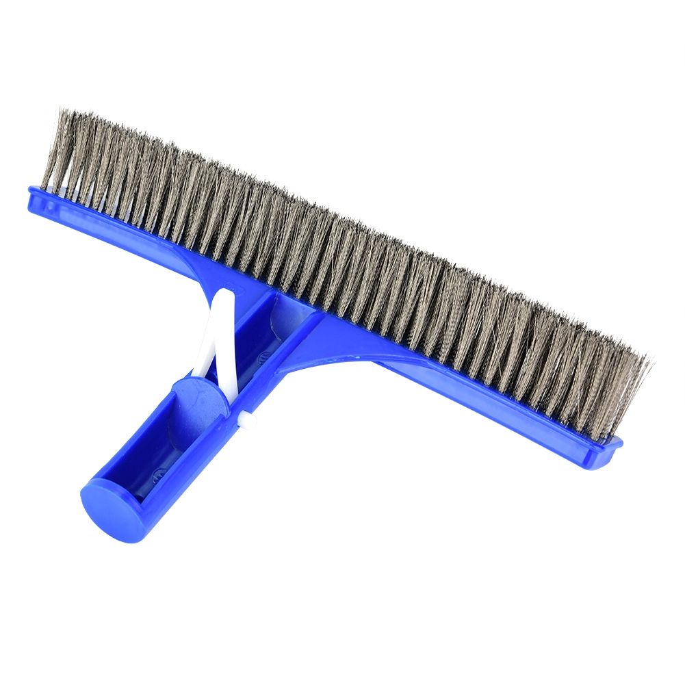 1Pc Swimming Pool Wall Brush with Steel Wire Bristles for Spa Pond Cleaning view 5