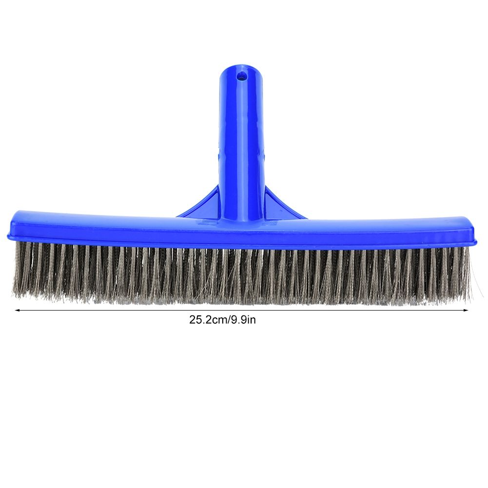 1Pc Swimming Pool Wall Brush with Steel Wire Bristles for Spa Pond Cleaning view 8