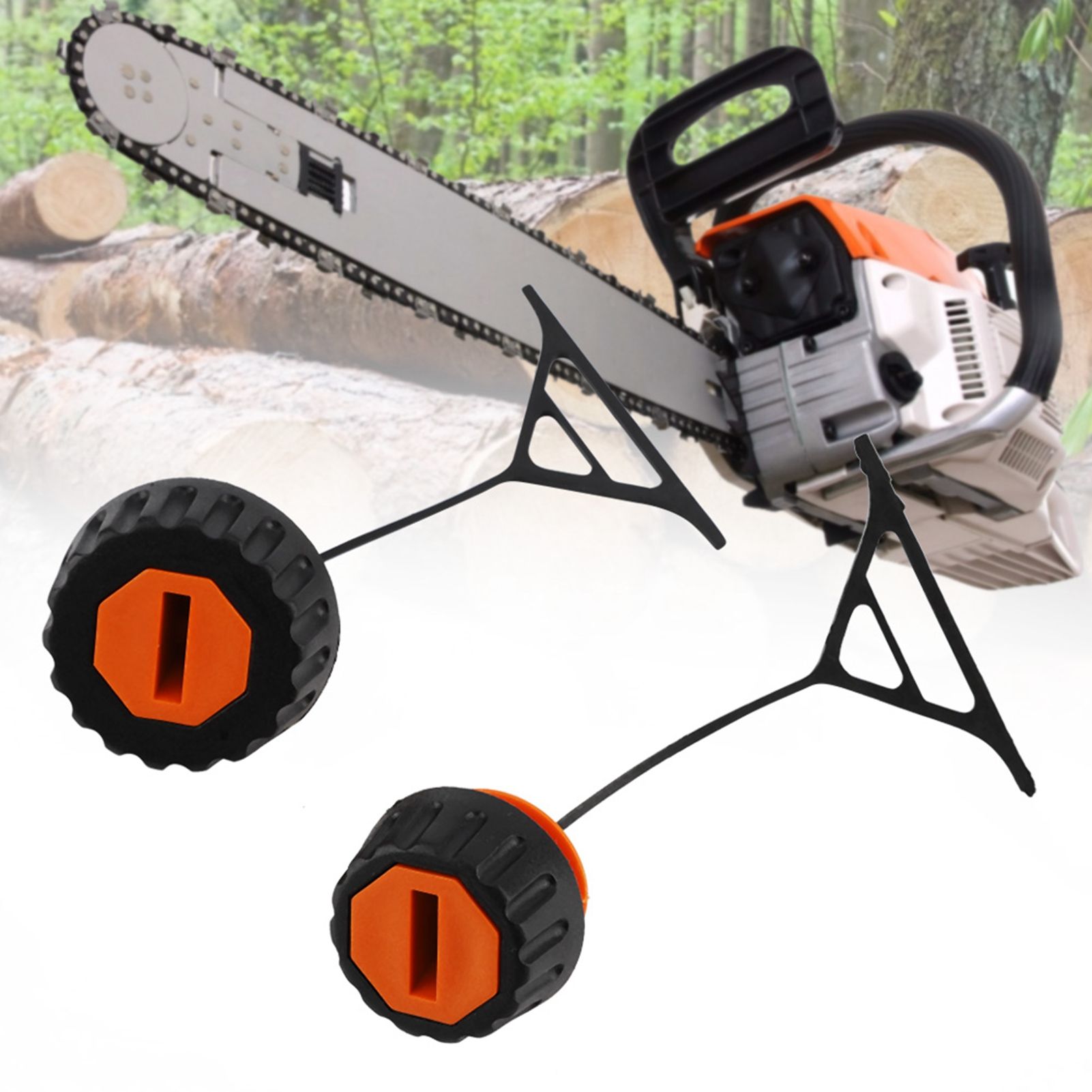 2pcs Gas Cap for STIHL 028 038 020 021 023 024 025 026 034 036 048 Fuel Oil view 11