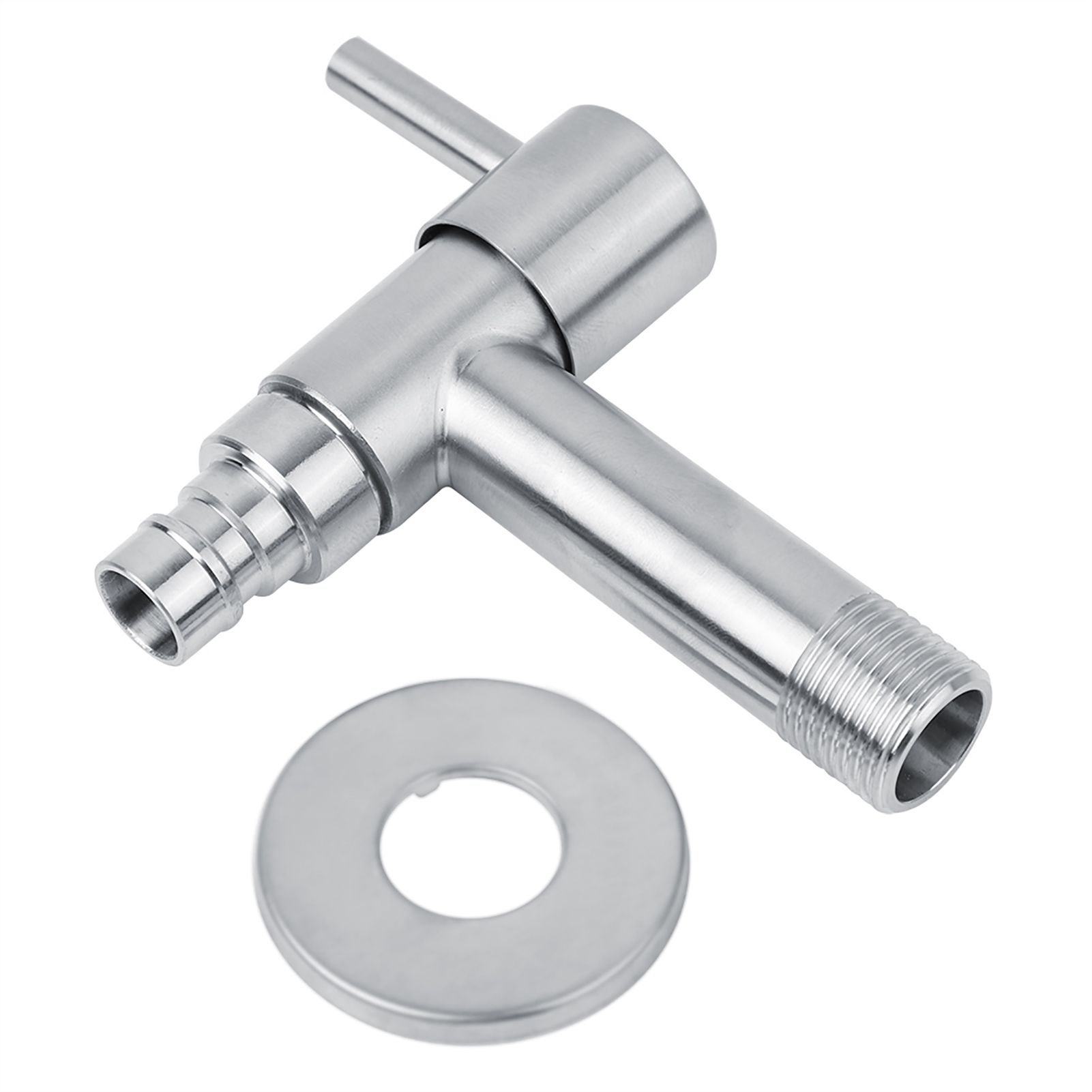 G1/2" Stainless Steel Washing Machine Wall Mounted Water Faucet Mop Pool view 7
