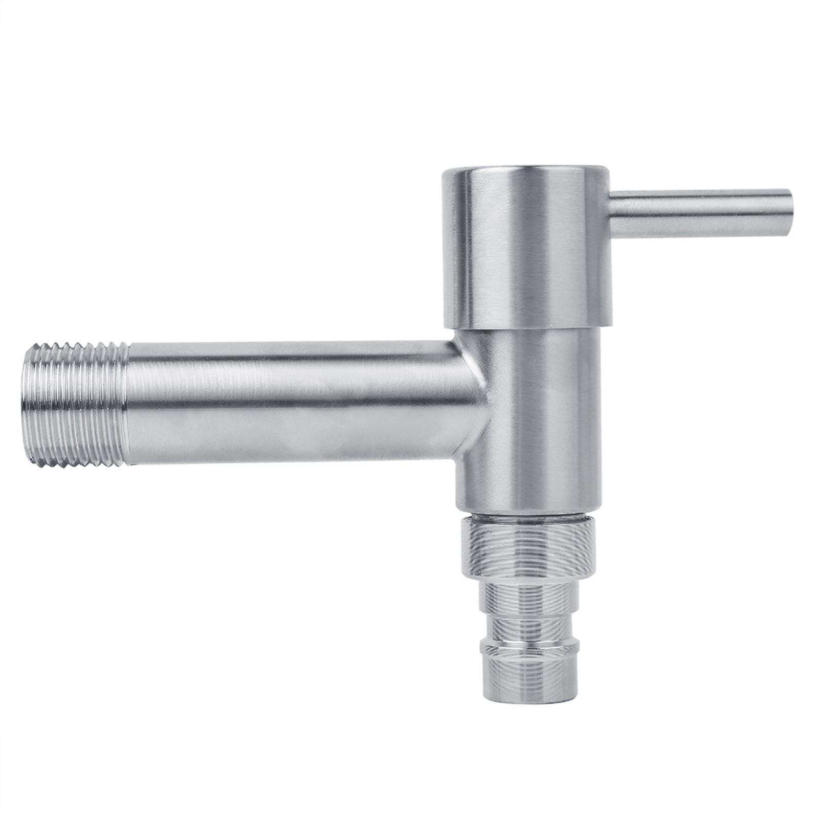 G1/2" Stainless Steel Washing Machine Wall Mounted Water Faucet Mop Pool view 9