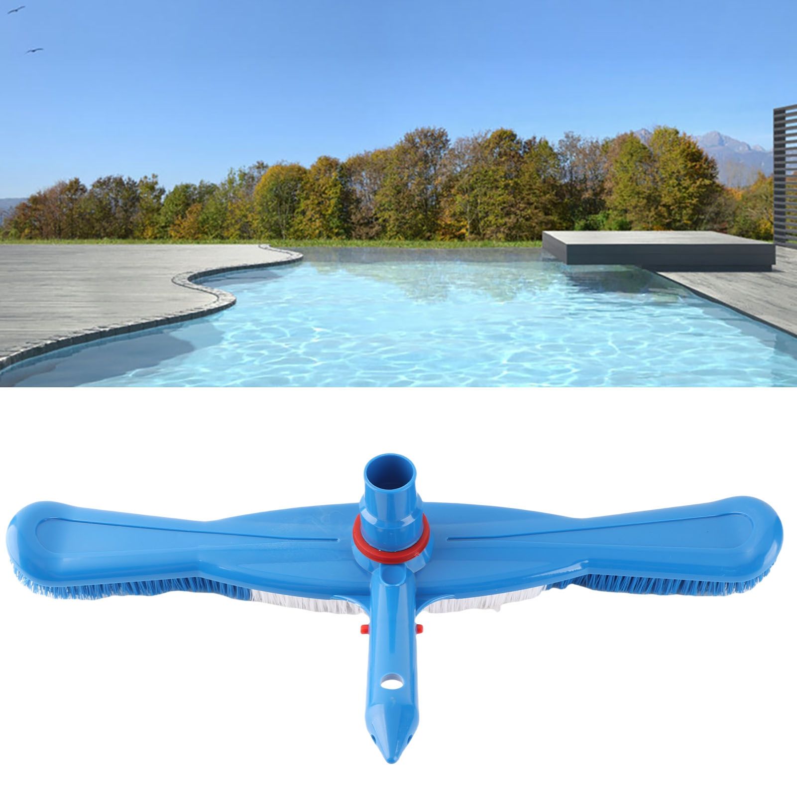 Swimming Pool Suction Vacuum Head Brush Cleaner Above Ground Cleaning Tool view 12