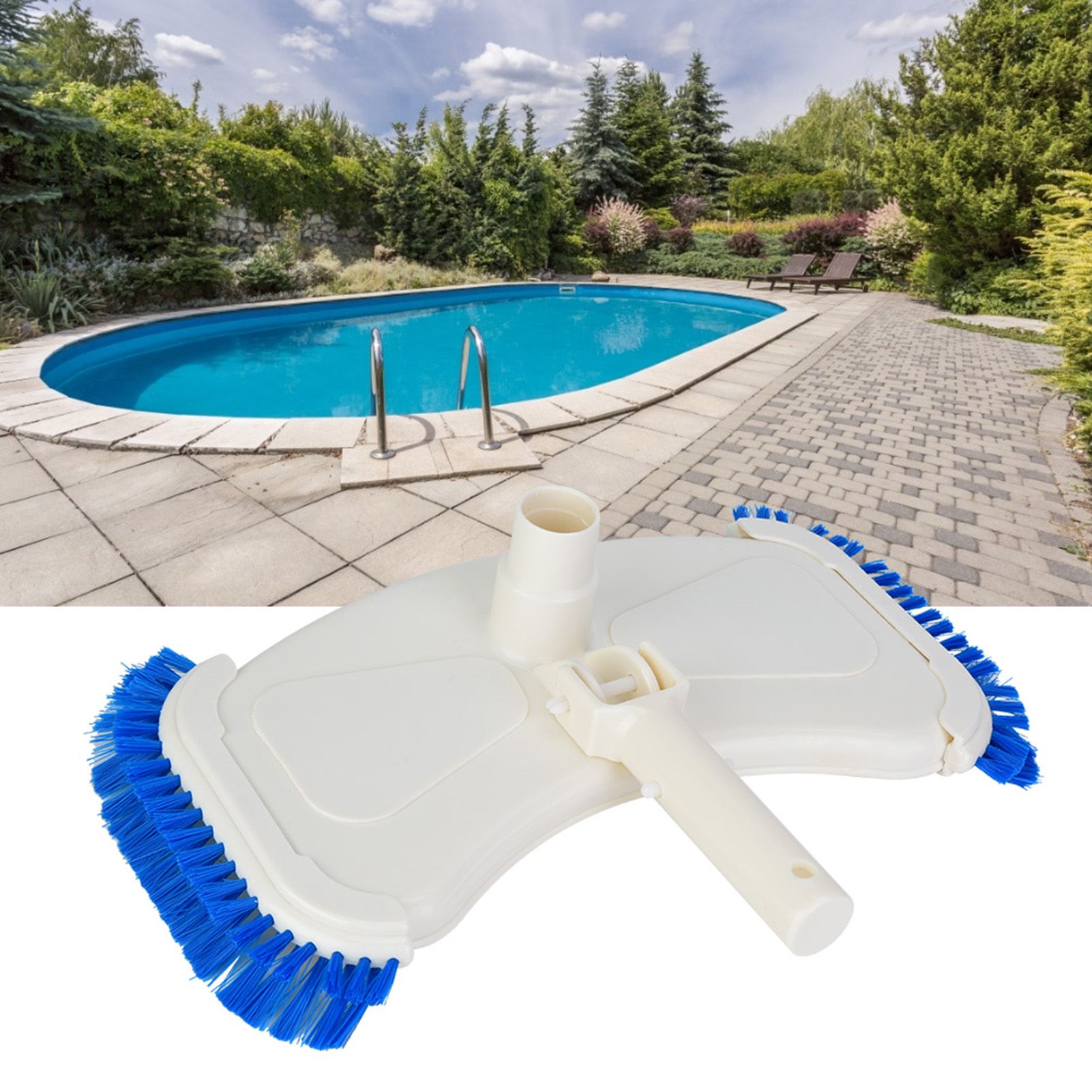 Swimming Pool Suction Vacuum Head Brush Cleaner Above Ground Cleaning Tool Part view 3