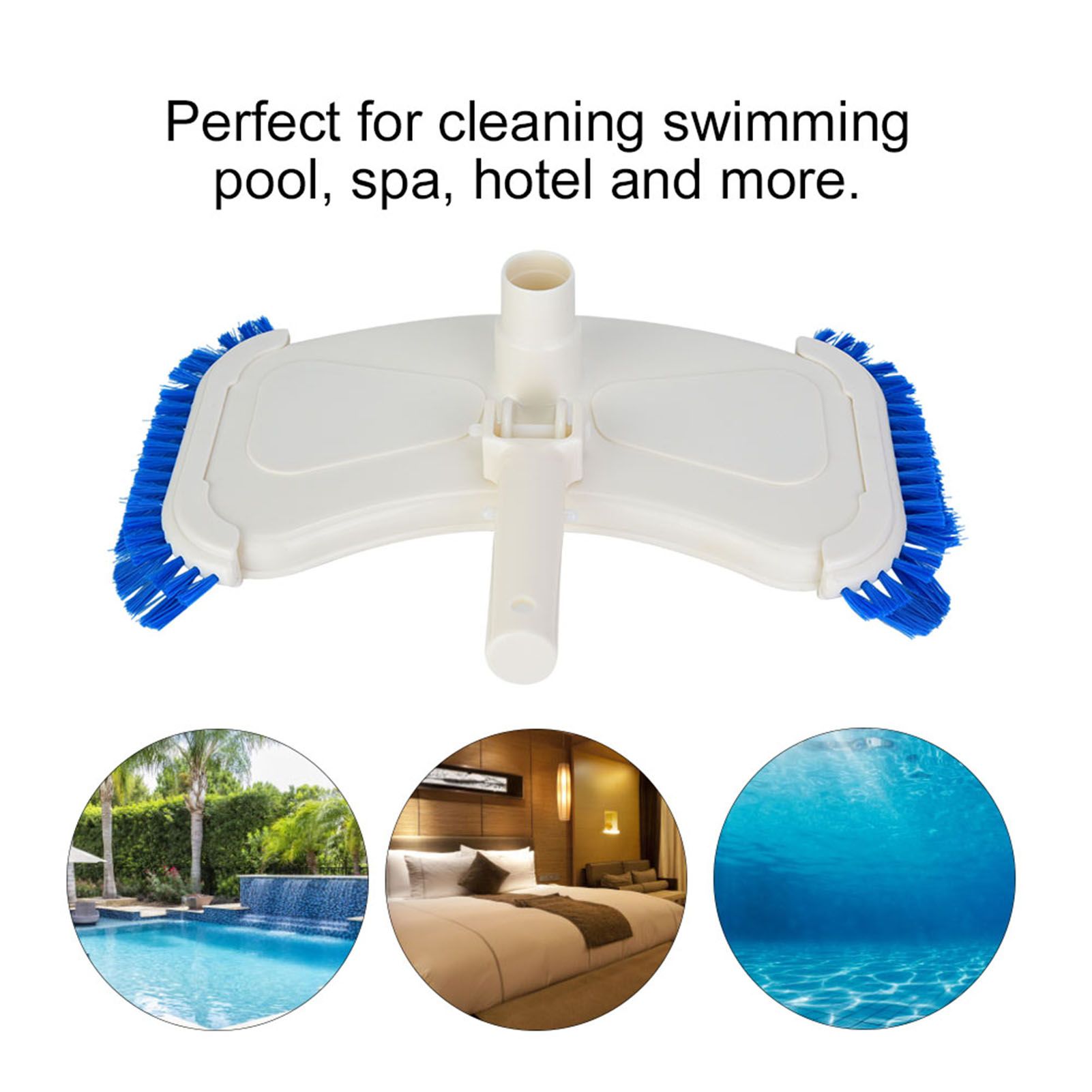 Swimming Pool Suction Vacuum Head Brush Cleaner Above Ground Cleaning Tool Part view 5