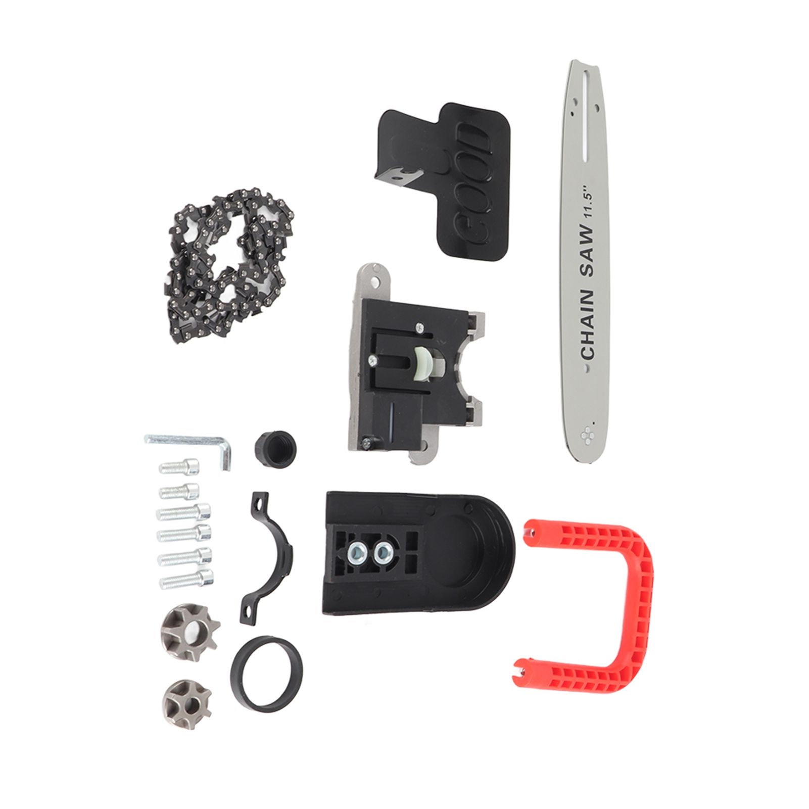 Angle Grinder to Electric Chain Saw Converter Adapter Chain Saw Bracket Set