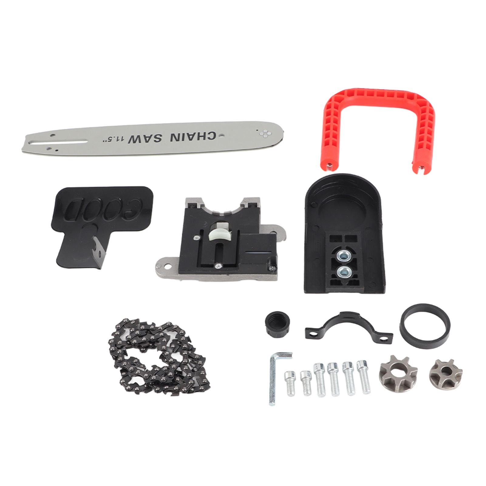 Angle Grinder to Electric Chain Saw Converter Adapter Chain Saw Bracket Set view 2