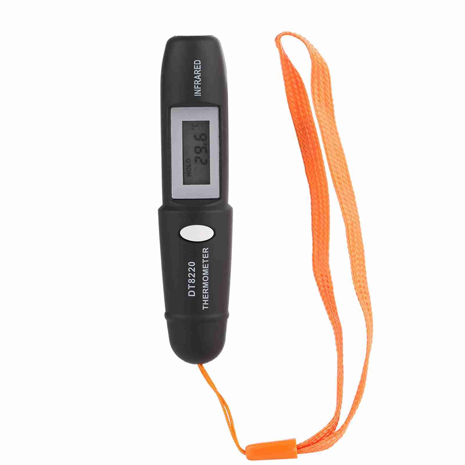 1Pc Non Contact Mini Infrared Thermometer IR Temperature Measuring Digital LCD view 2