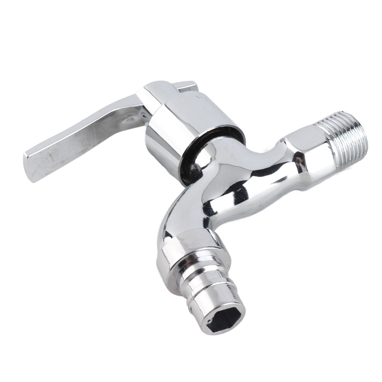 G1/2" Laundry Bathroom Washing Machine Wall Mounted Water Faucet Single Cold Tap view 6