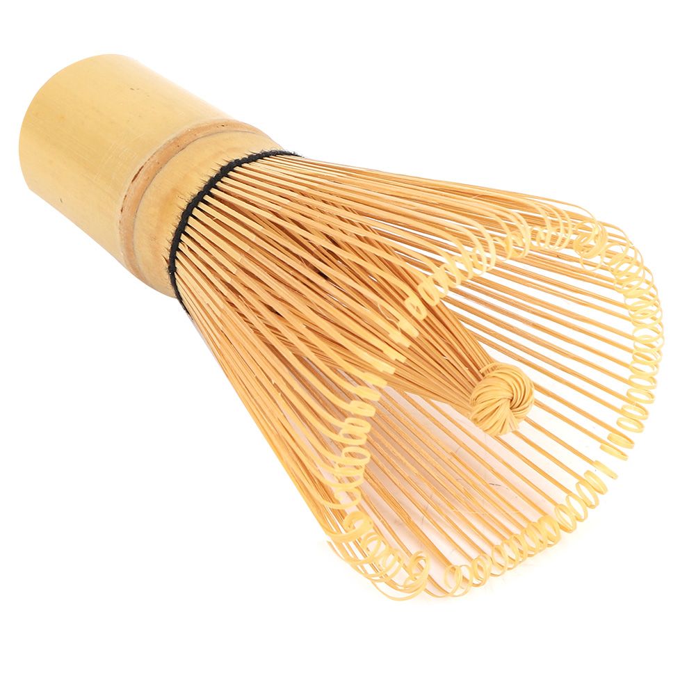 Bamboo Matcha Making Set Whisk Hooked Bamboo Scoop Chashaku Matcha Tea Whisk view 5
