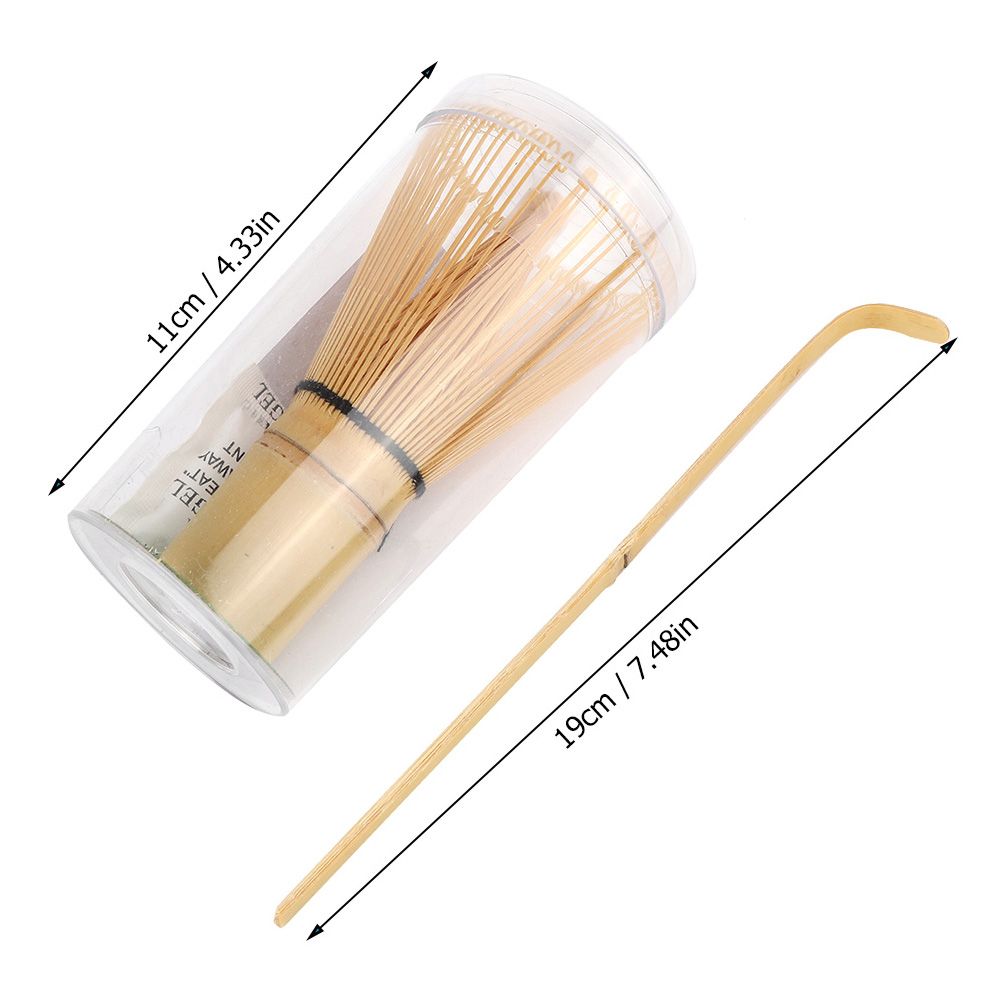Bamboo Matcha Making Set Whisk Hooked Bamboo Scoop Chashaku Matcha Tea Whisk view 12