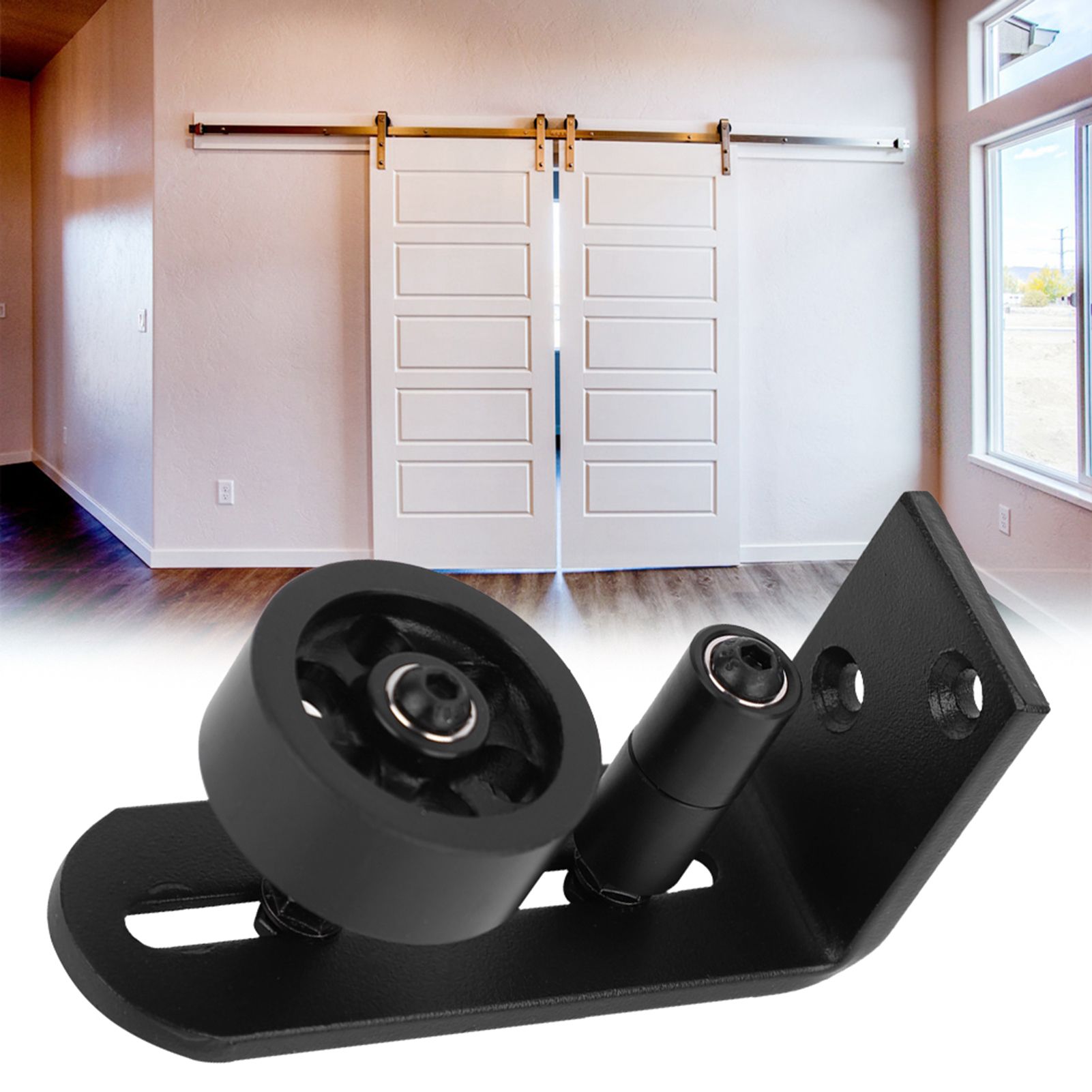 Adjustable Stay Roller Floor Guide Barn Door Floor Guide Stay Roller(Spraying view 4