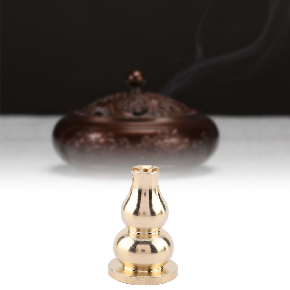 Unique Shape Incense Holder Burner for Home Office Decoration Gift (Gourd Shape) — image 1