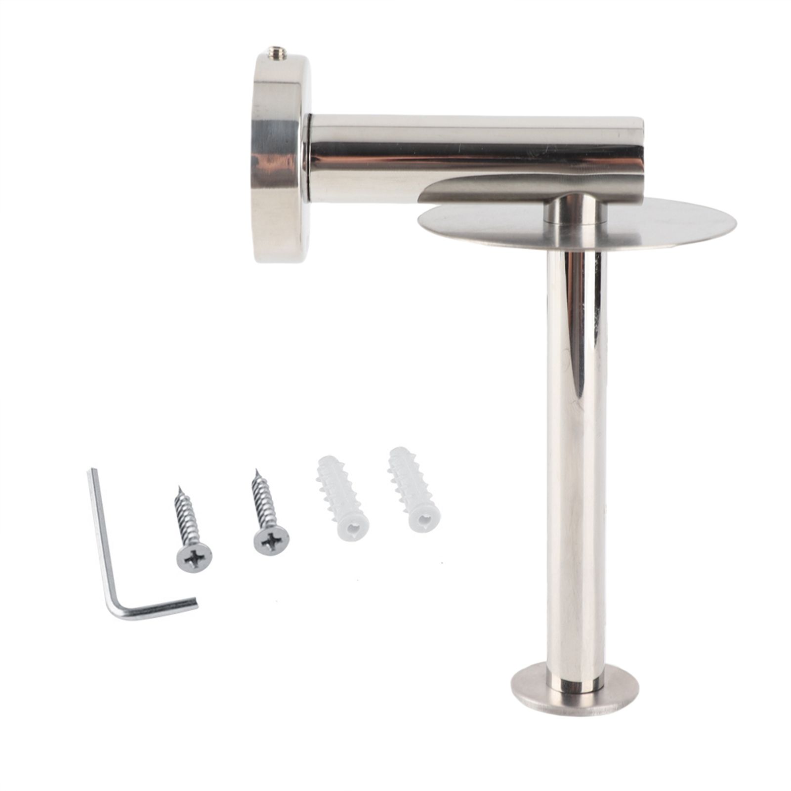 Wall Mount Stainless Steel Toilet Paper Holder Tissue Paper Dispenser view 2