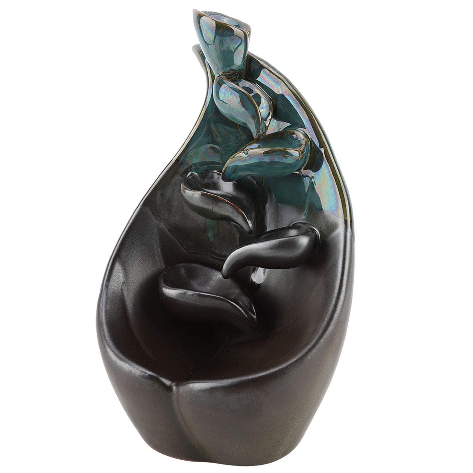 Ceramic Incense Holder Censer Smoke Backflow Incense Burner Decor Ornament view 7