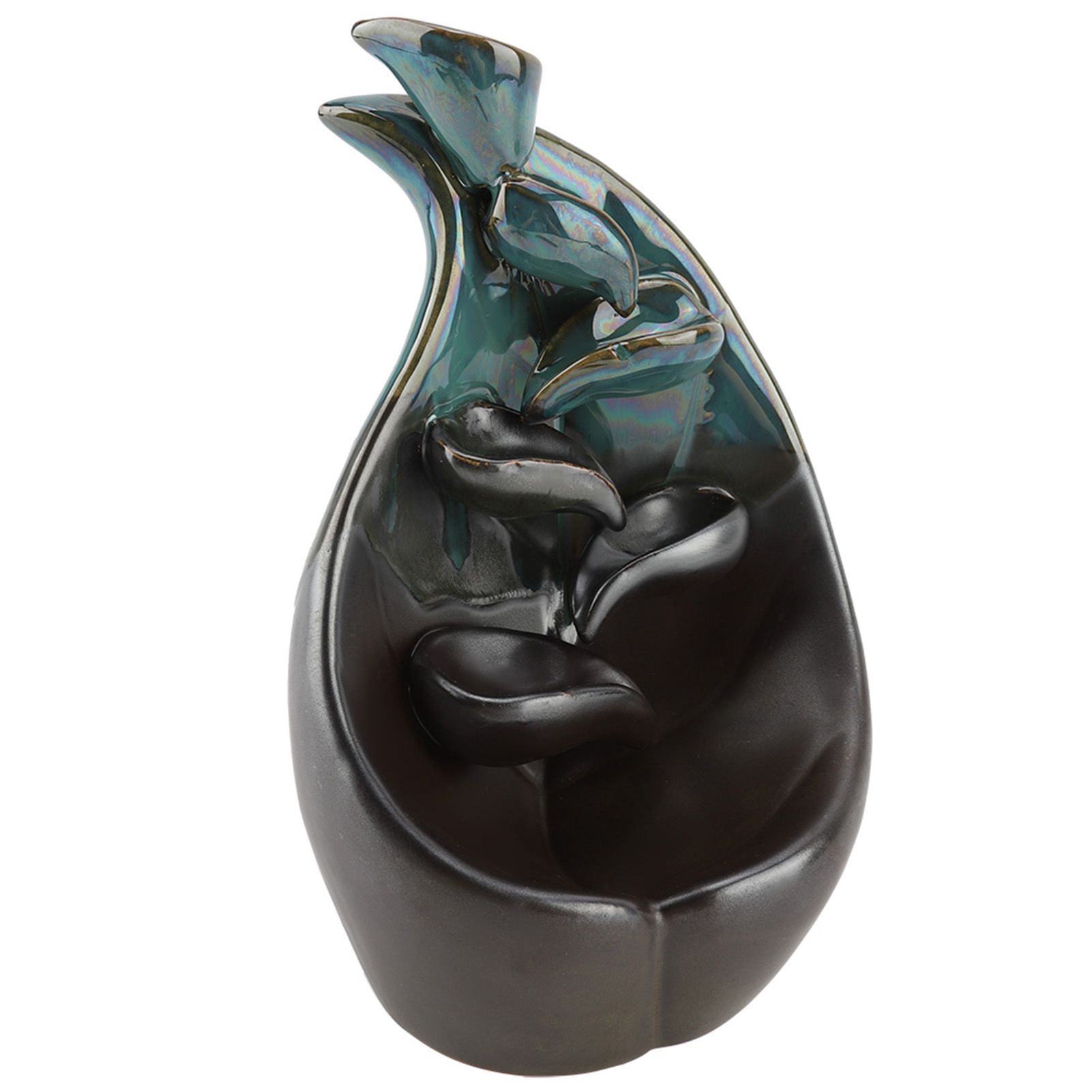 Ceramic Incense Holder Censer Smoke Backflow Incense Burner Decor Ornament view 8