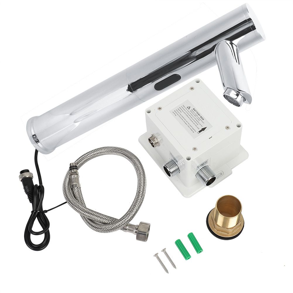 G1/2" Automatic Sensor Faucet Hands Free Bathroom Medical Sink Mixer Water Tap view 2