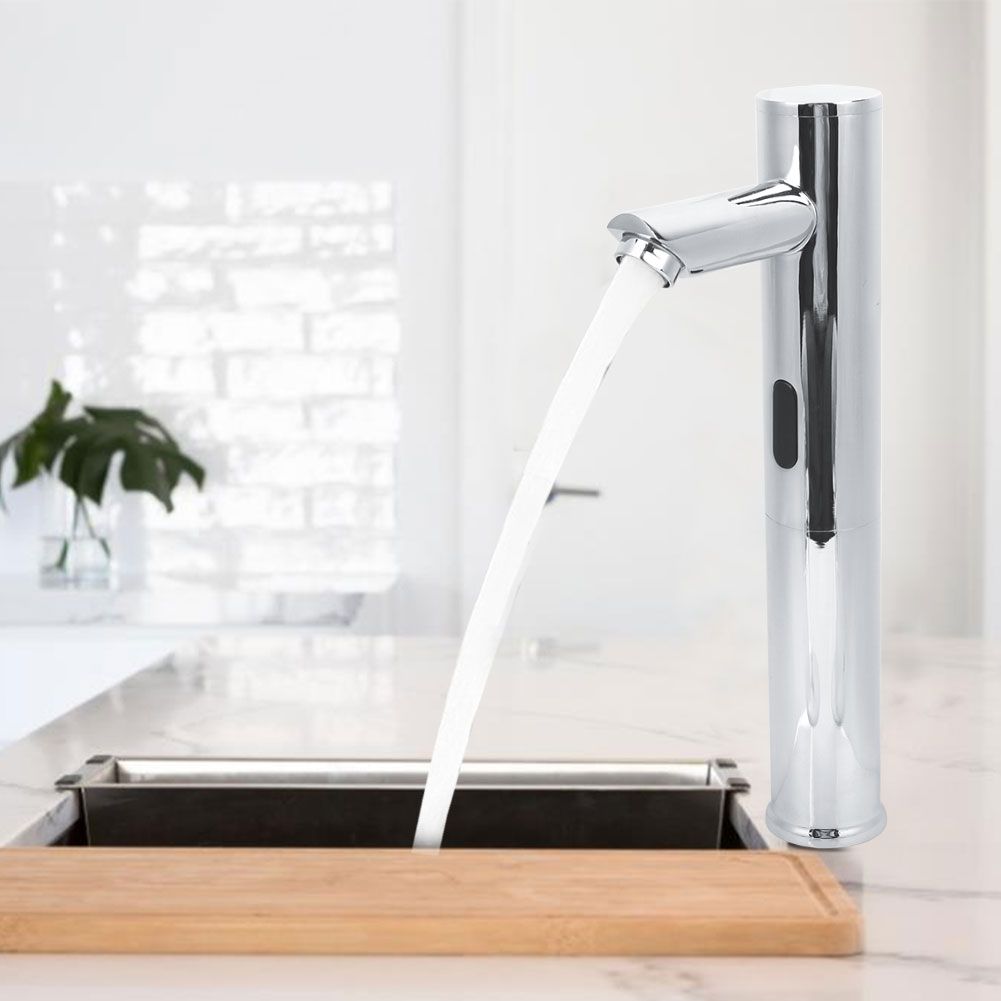 G1/2" Automatic Sensor Faucet Hands Free Bathroom Medical Sink Mixer Water Tap view 5