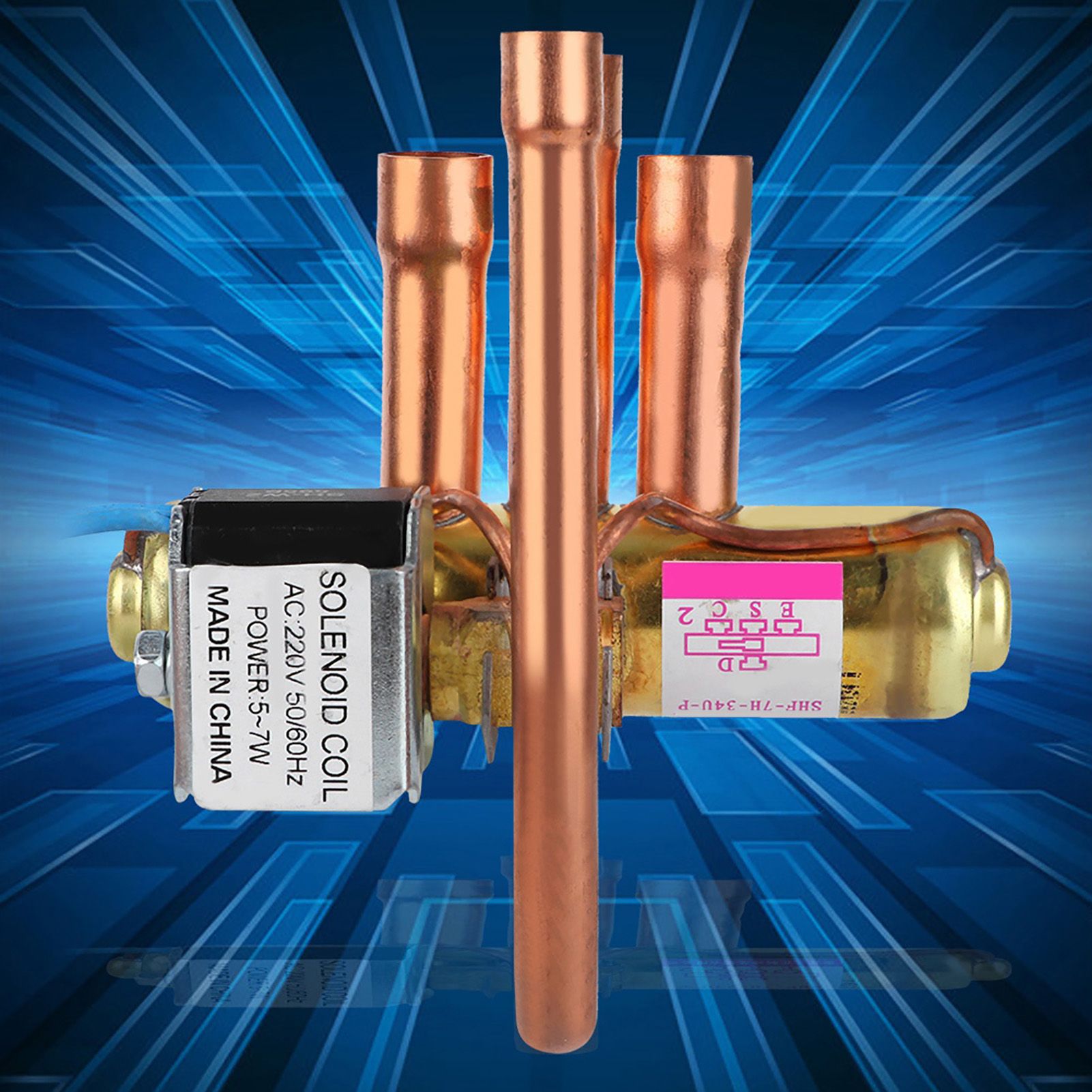 Air Conditioning Four way Reversing Valve Refrigeration Service Maintenance view 4
