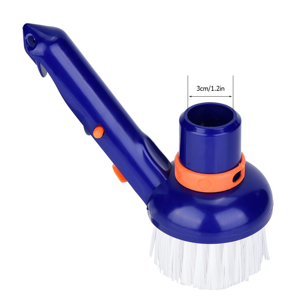 Swimming Pool Step & Corner Vacuum Brush Spas Hot Tubs Cleaning Brushes with view 8