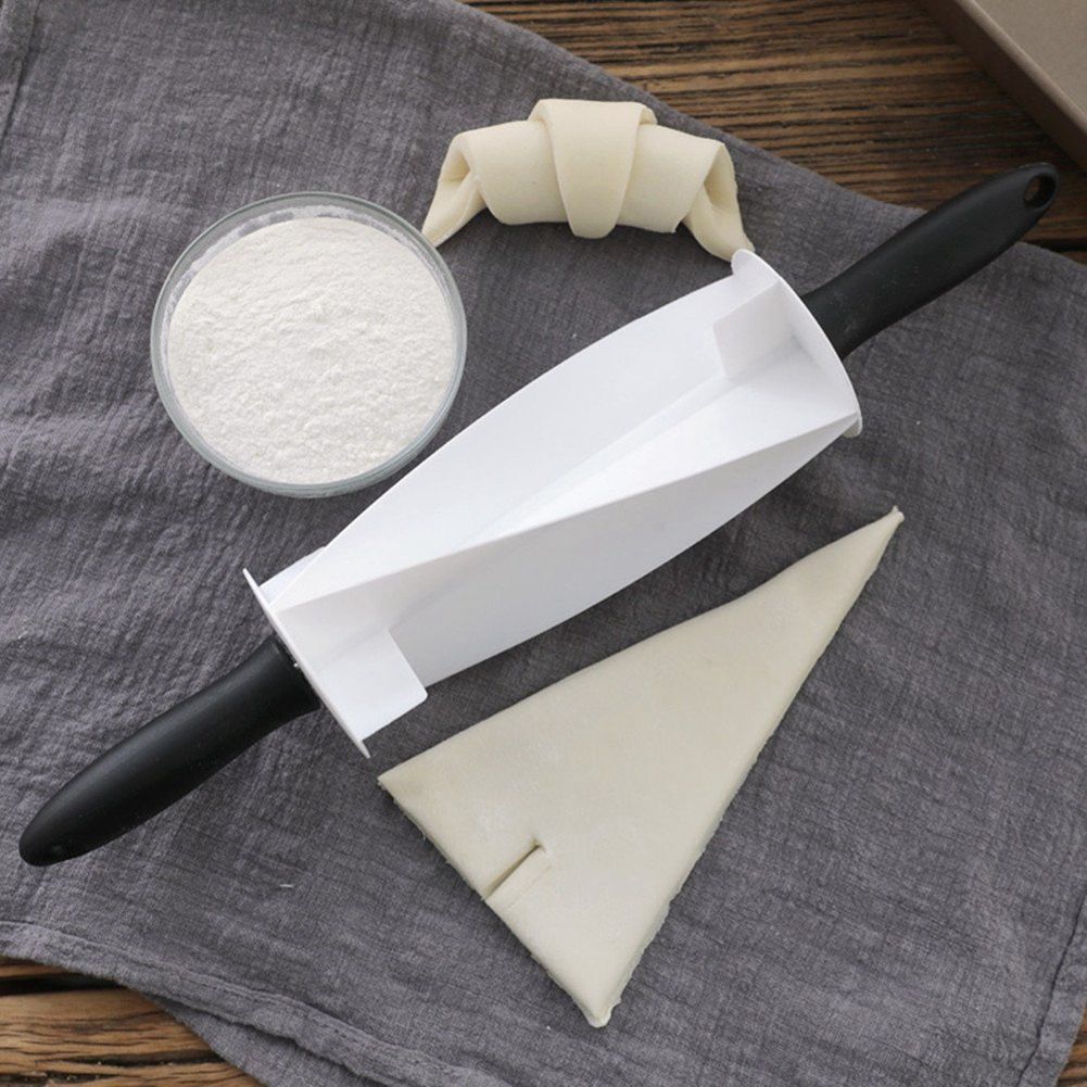1PC Croissant Rolling Pin Non Stick Cake Dough Roller DIY Baking Tools