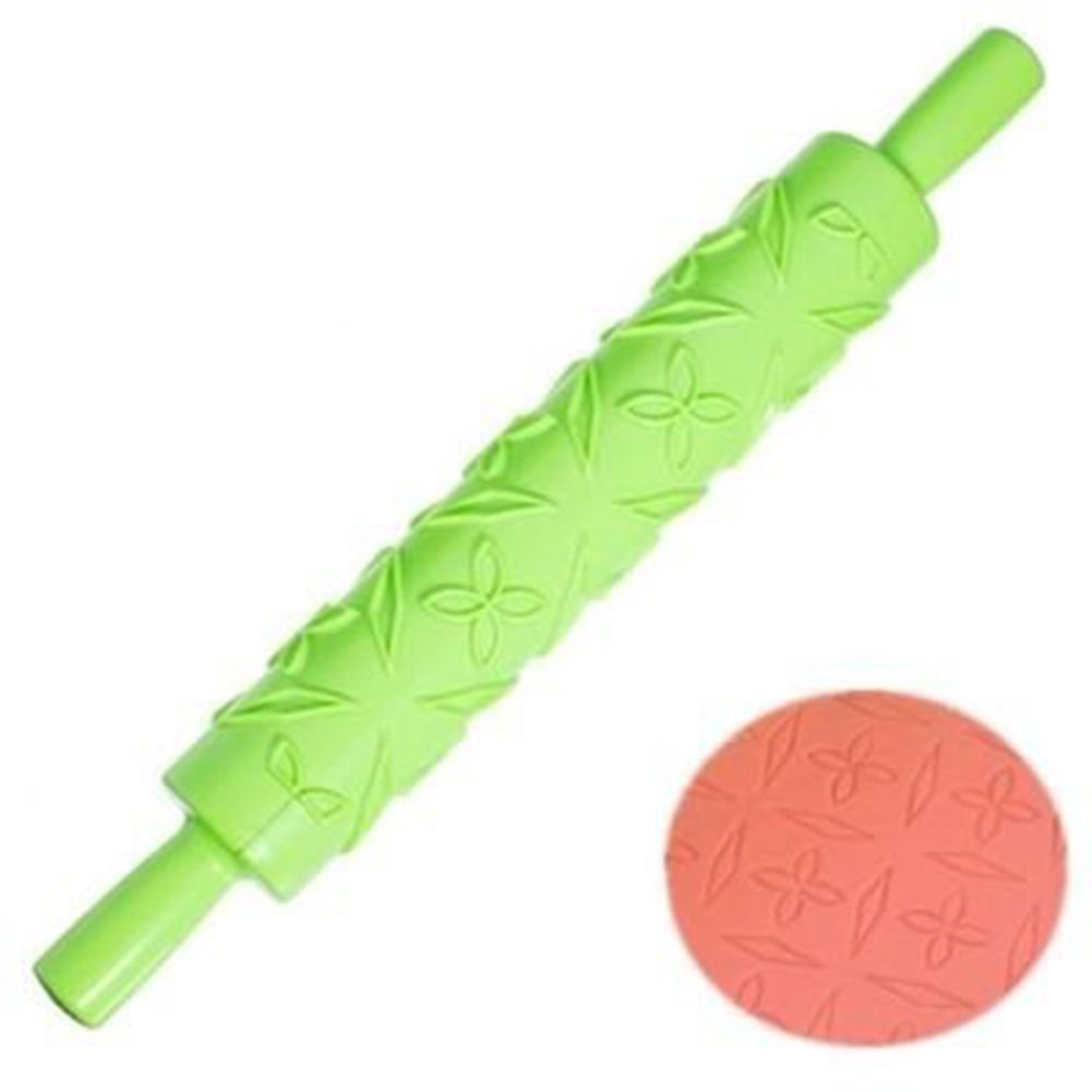 1Pc Non stick Rolling Pin Fondant Cake Dough Roller for Baking Kitchen Tool view 2