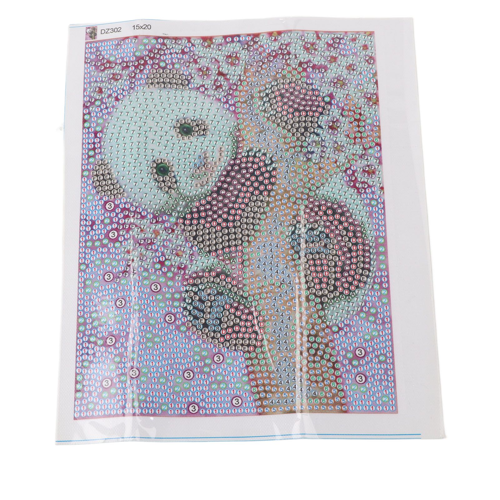 Full Drill Cute Panda Special Shaped Diamond Painting DIY Cross Stitch Decor view 9
