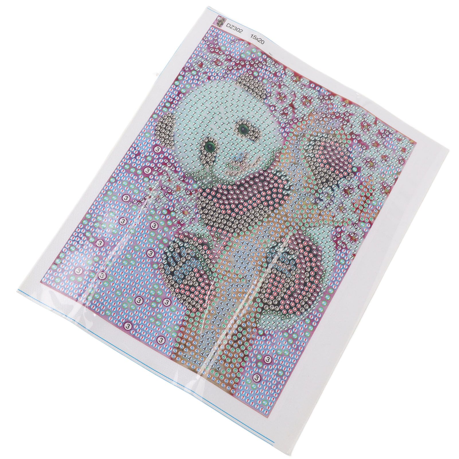 Full Drill Cute Panda Special Shaped Diamond Painting DIY Cross Stitch Decor view 10