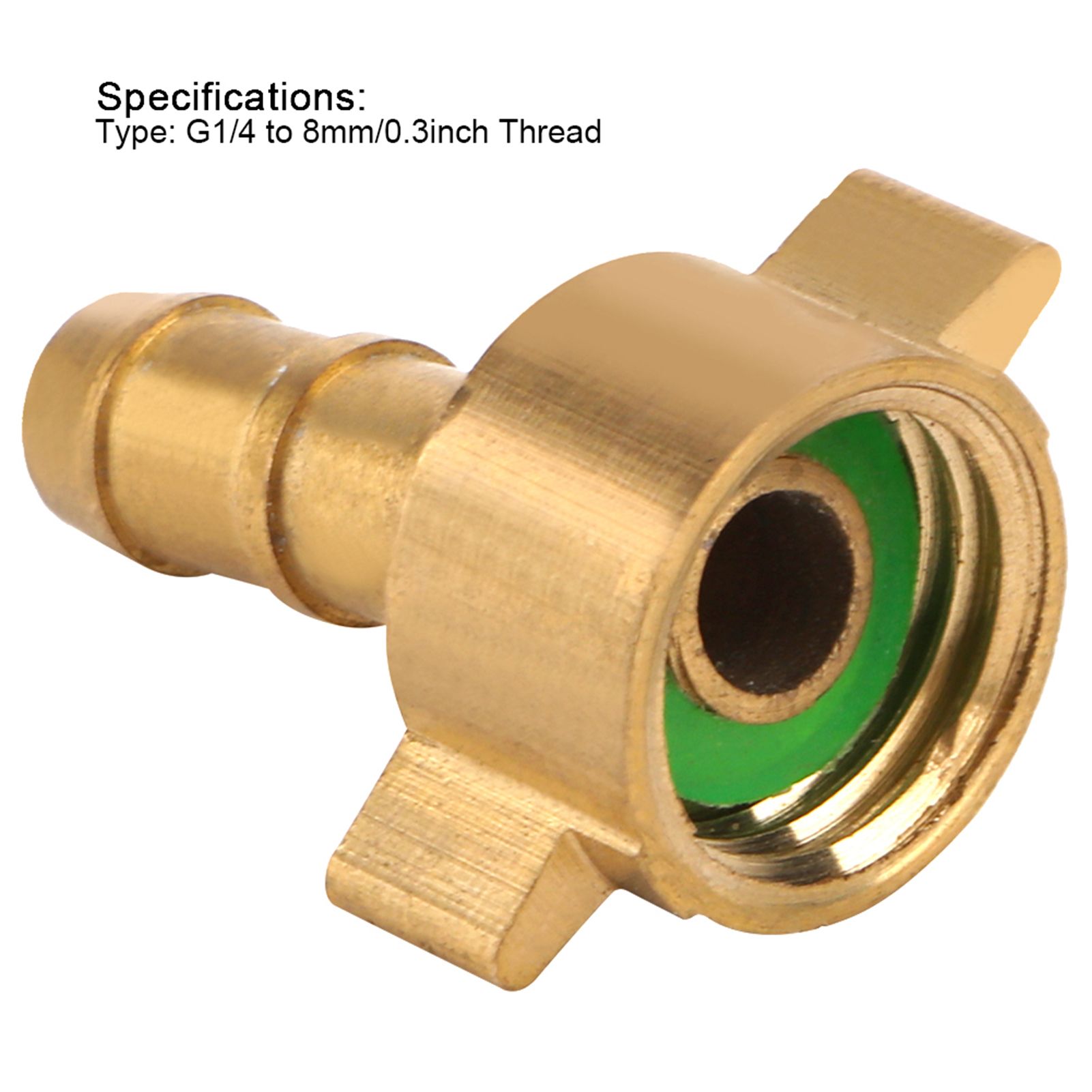G1/4 to 8mm Thread Stainless Steel Hose Joint Sprayer Accesory view 8