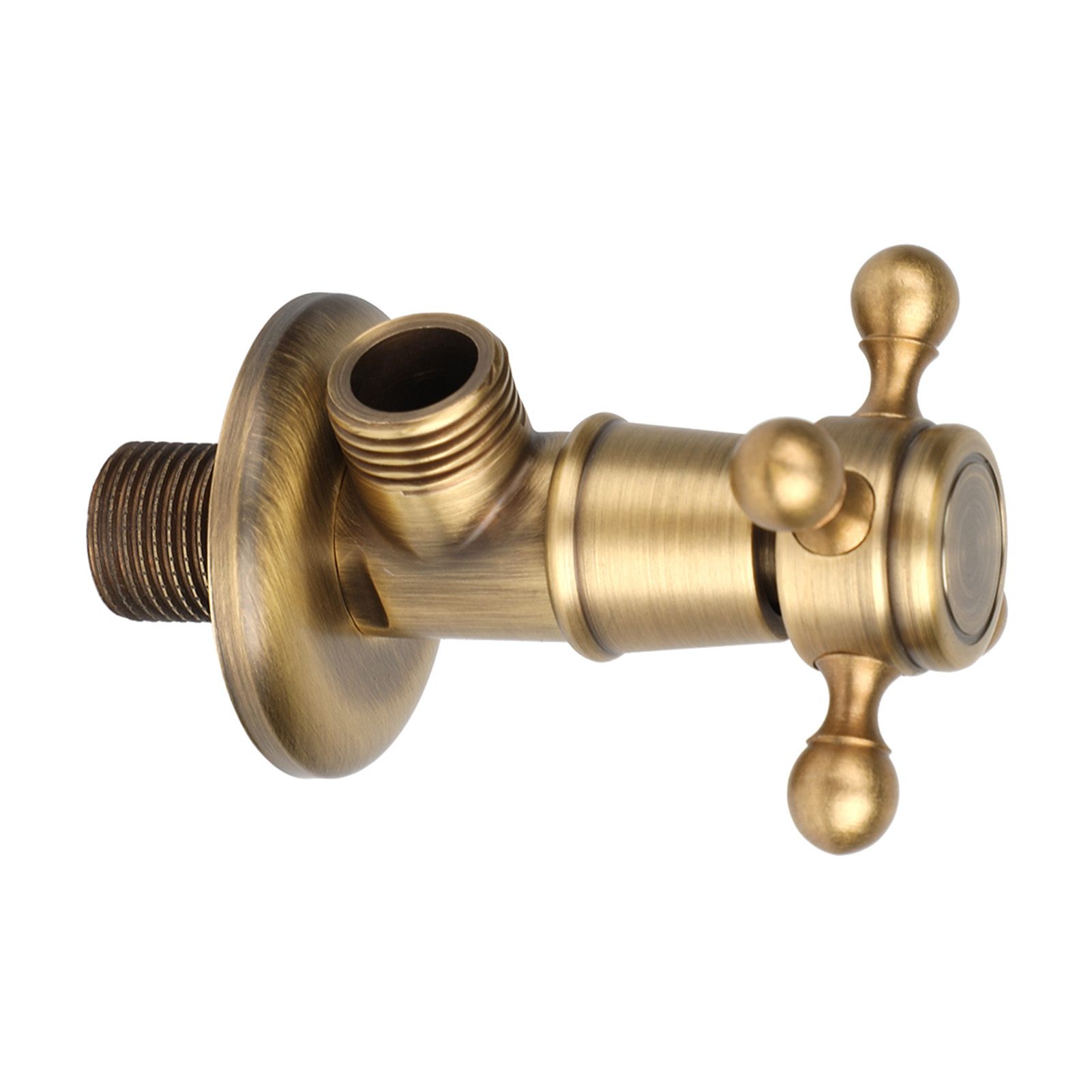 European Hardware Bathroom Brass Triangle Valve Antique Angle Valve view 10
