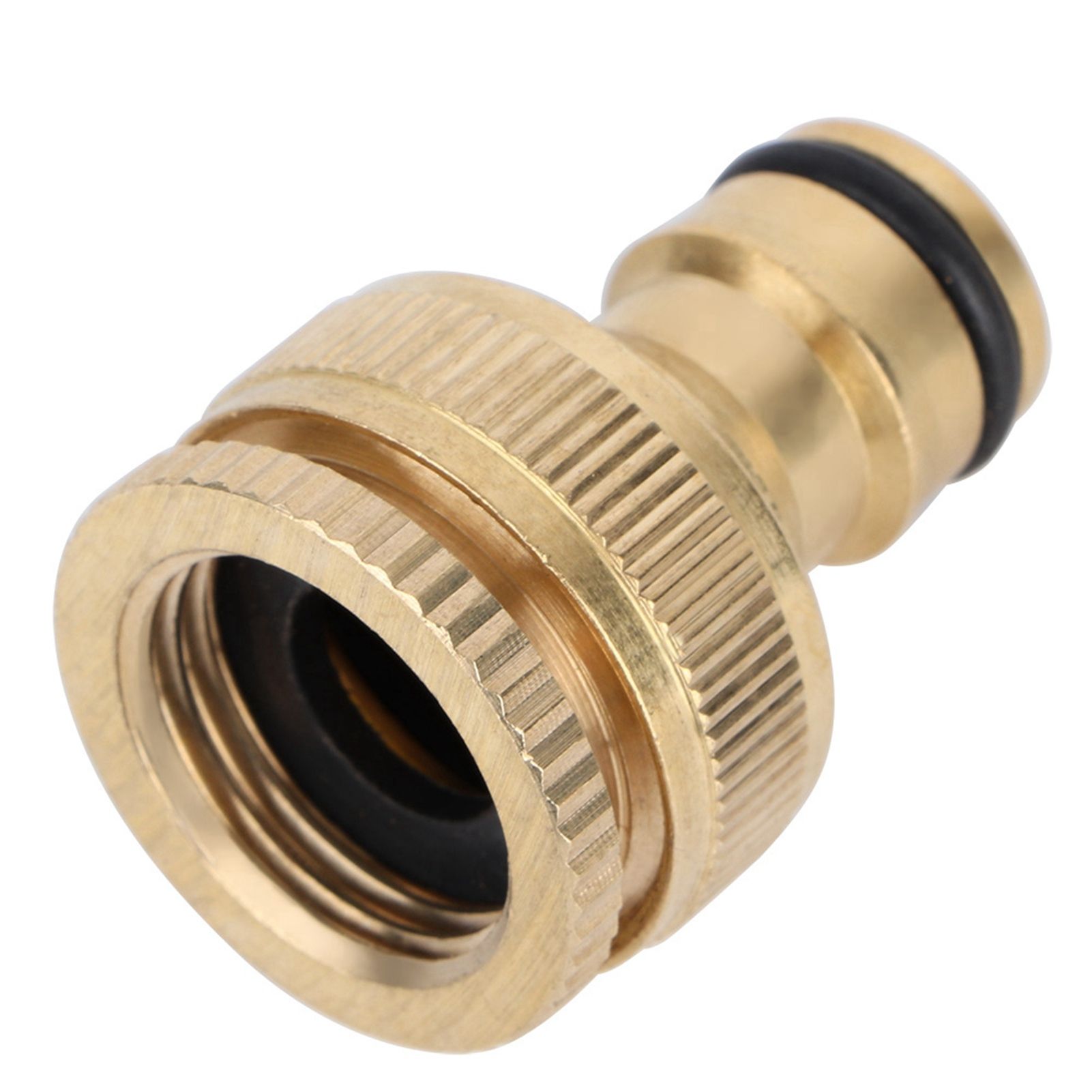 3/4 Brass Quick Connection Hose Connector Water Pipe Adapter for Home Garden view 5