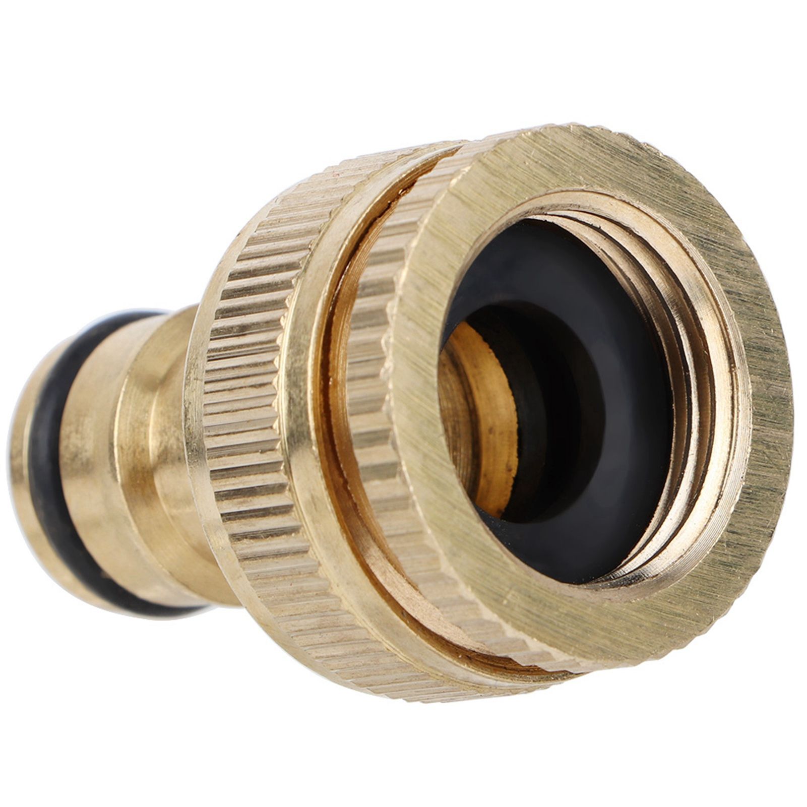 3/4 Brass Quick Connection Hose Connector Water Pipe Adapter for Home Garden view 9