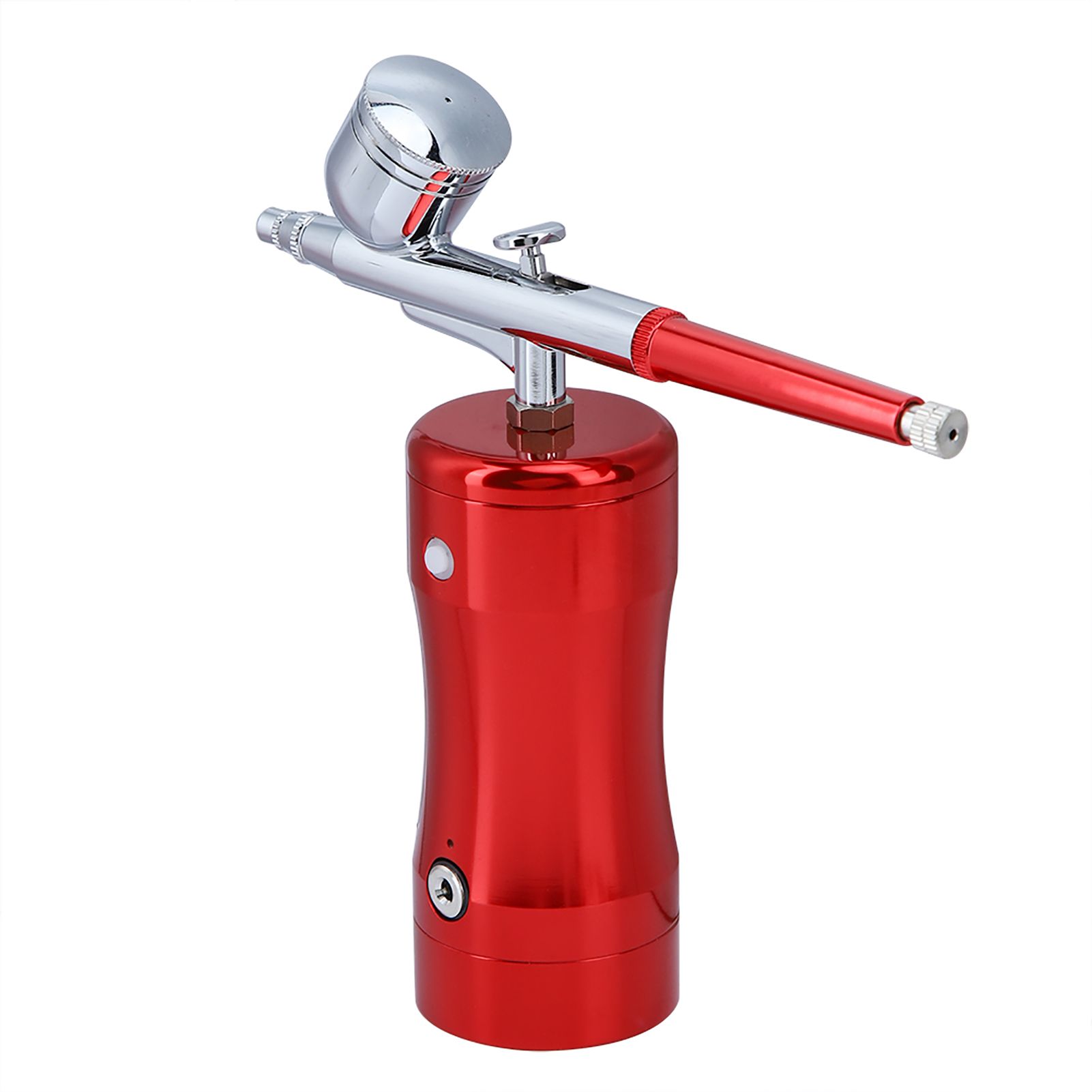 G12 Pump 0.3mm Mini 7CC Airbrush Kit Spray Air Brush Set Cleaning Tool (Red) view 5