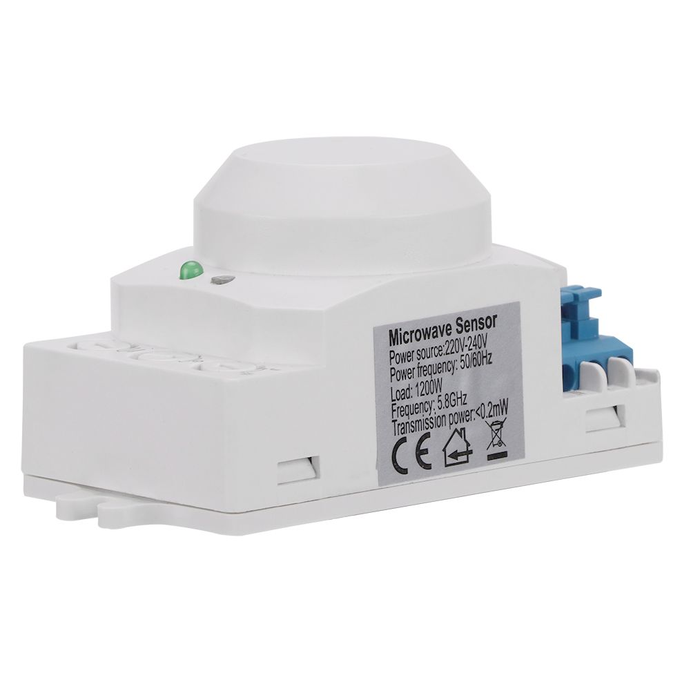 360 Degree Detection Intelligent Microwave Motion Light Sensor Switch 220-240V — image 1